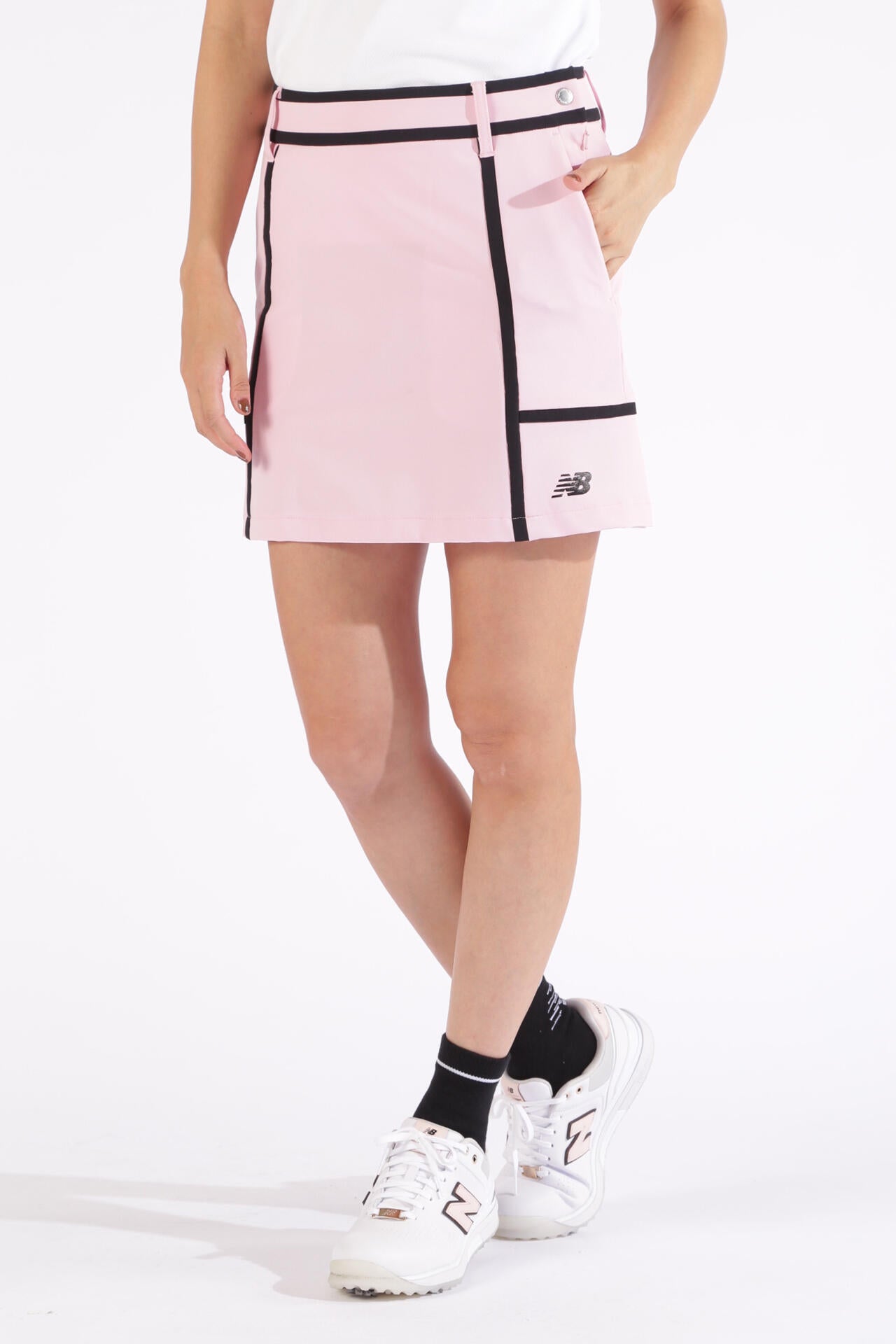 4WAYストレッチ ソフトシェル バックプリーツ スカート (WOMENS WORLD)