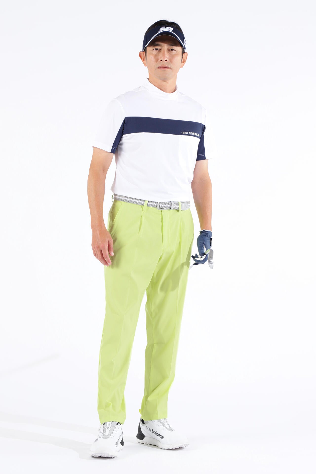 ストレッチ ワンタック ワイド ロングパンツ (MENS WORLD)