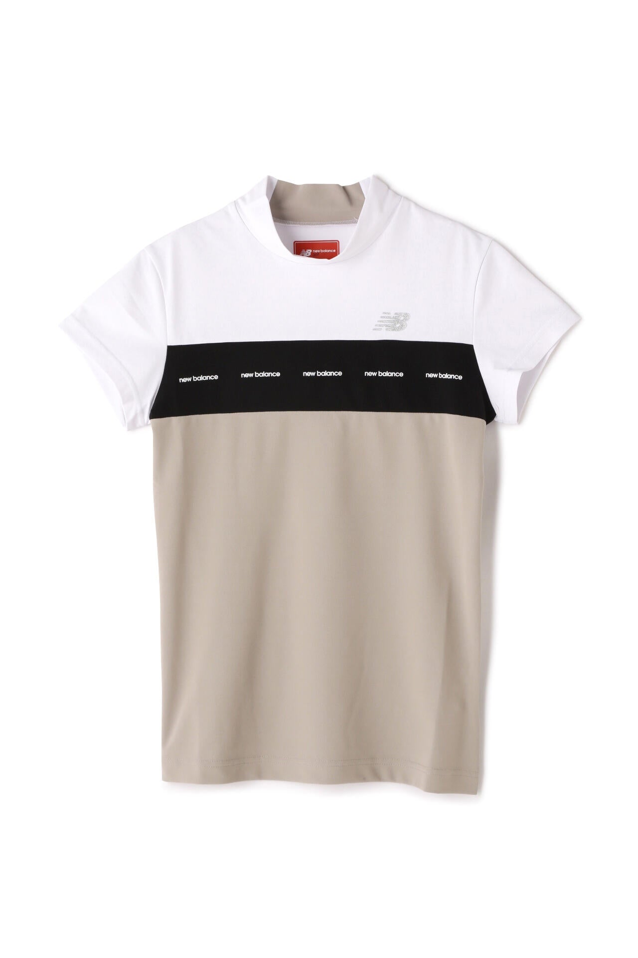 UPF50+ 接触冷感 半袖 モックネック プルオーバー (WOMENS SPORT)