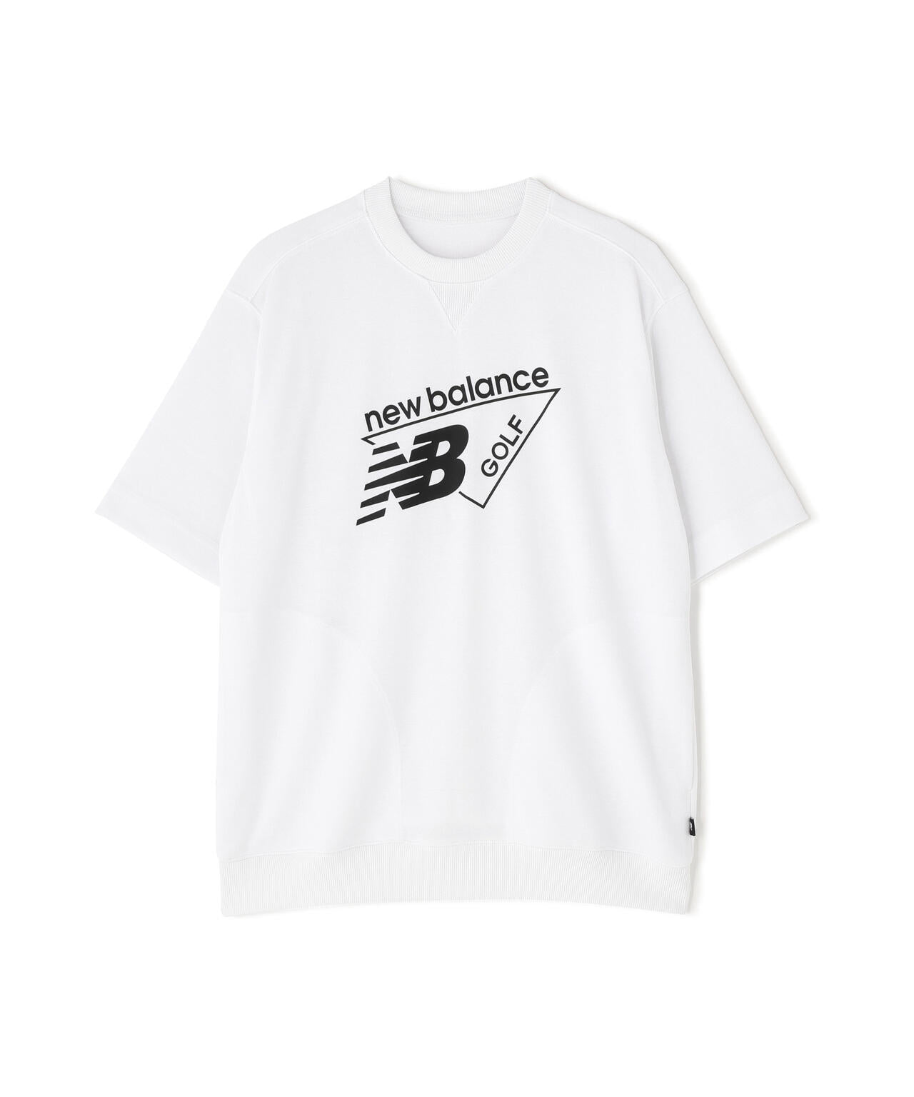 ハーフスリーブ スウェット クルーネック プルオーバー (MENS)