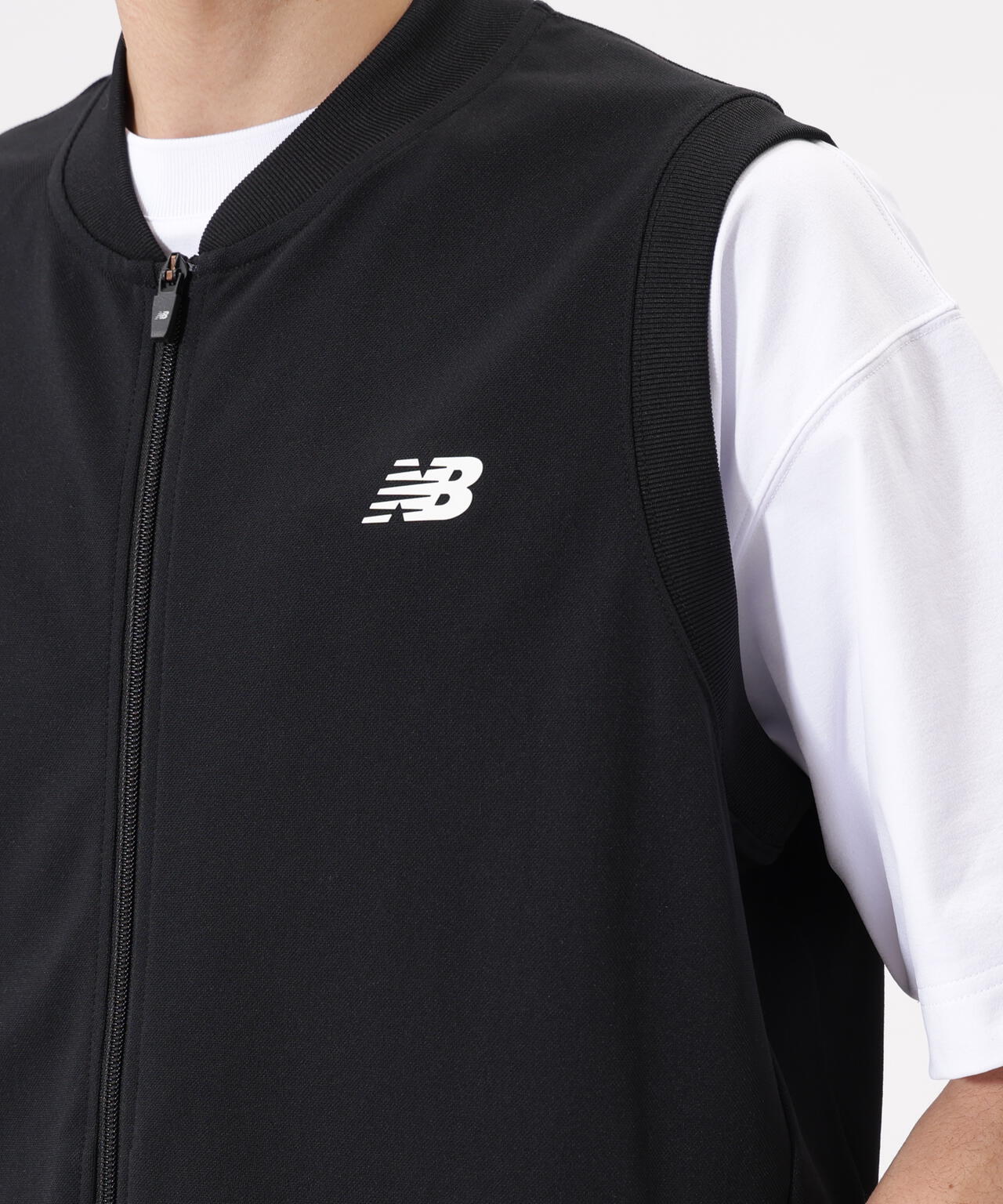 【直営店舗限定】スウェット フルジップ ベスト (MENS)