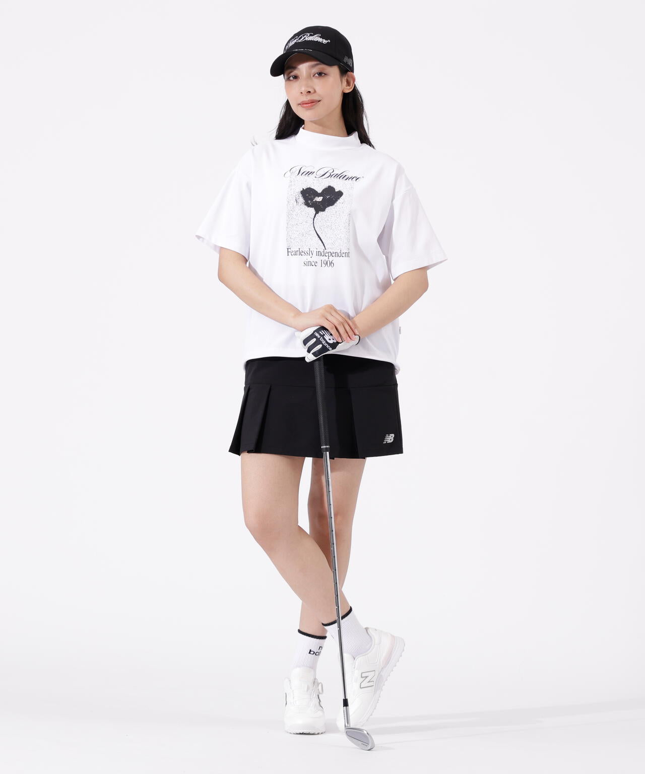 SOFTSHELL PLEATED SKIRT