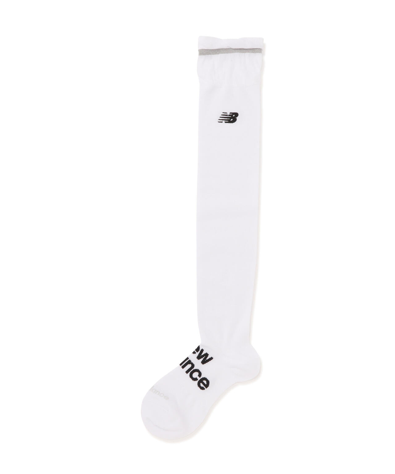 抗菌防臭 ラメライン オーバーニーソックス (WOMENS)