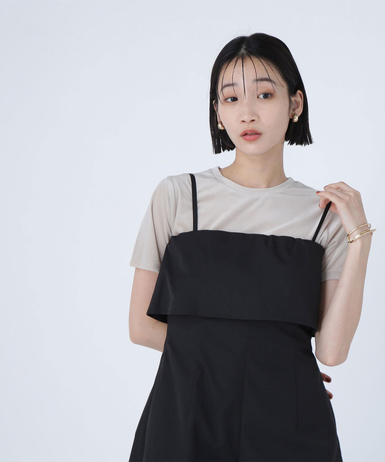 ベロアTシャツ*