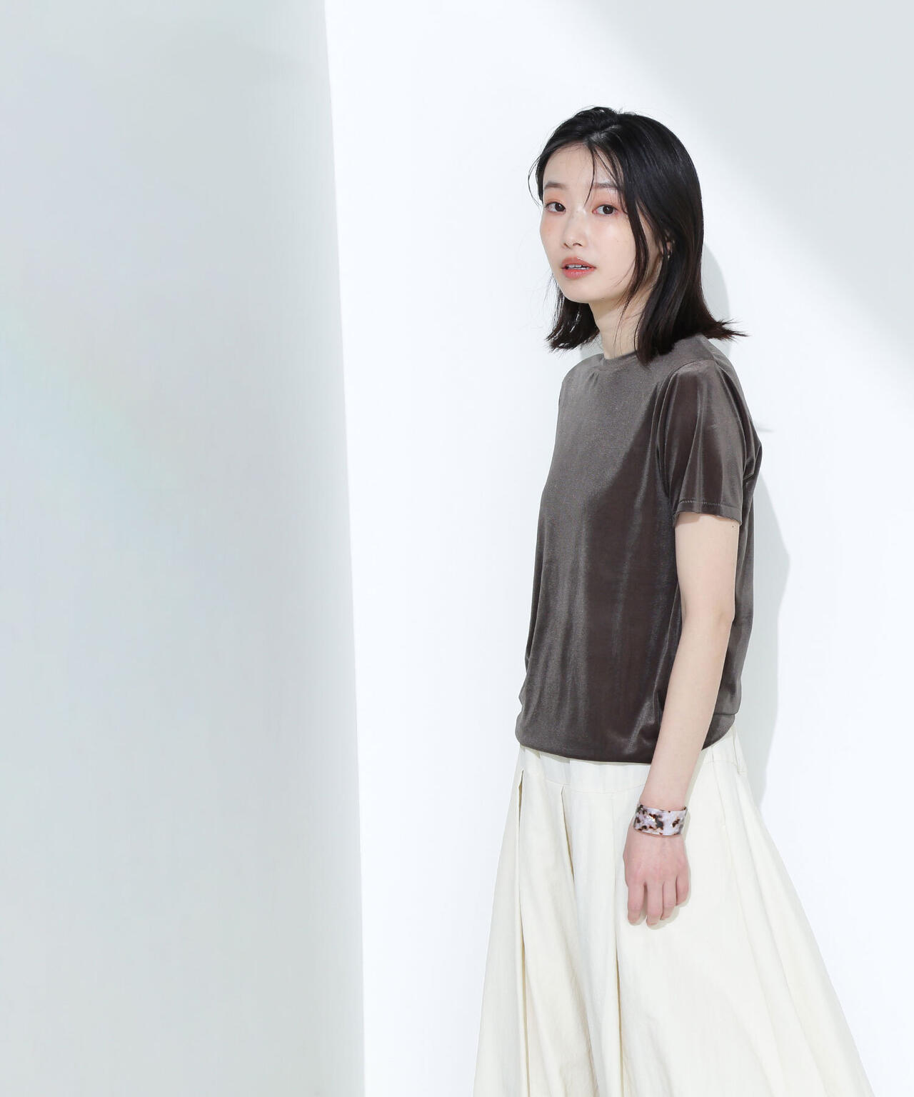 ベロアTシャツ*