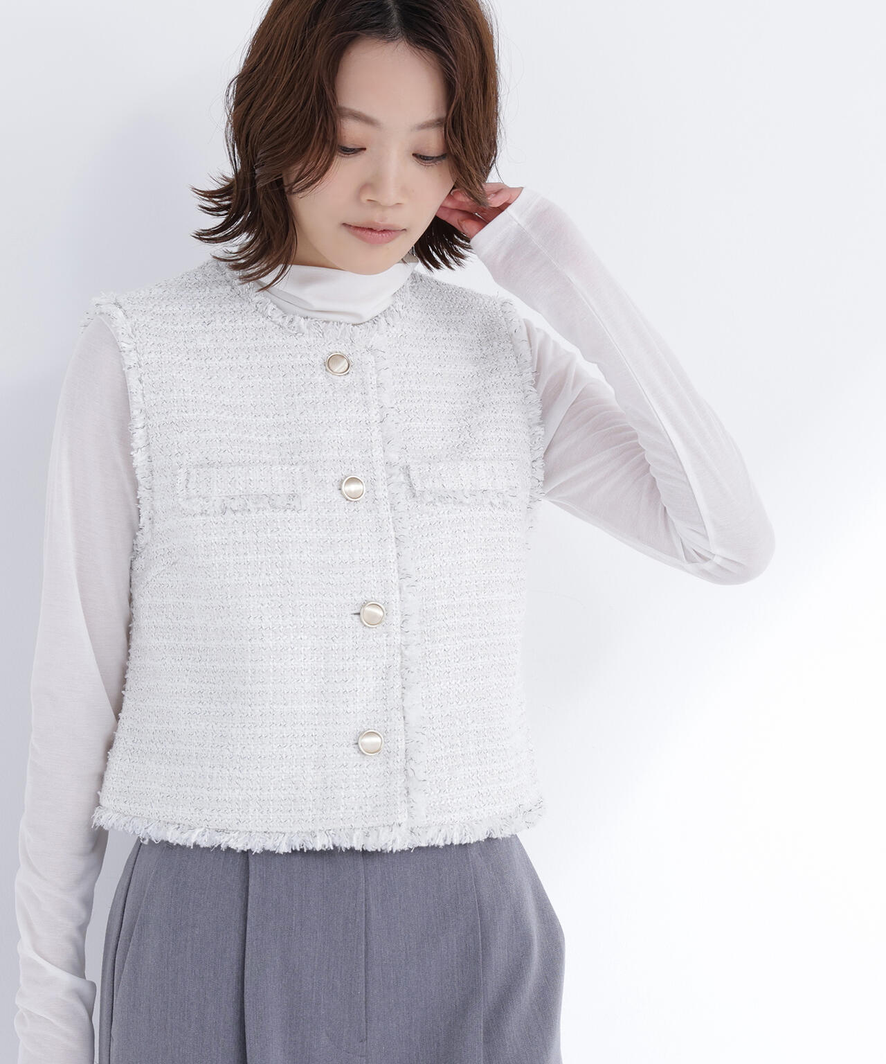 167cm 着用サイズ:M