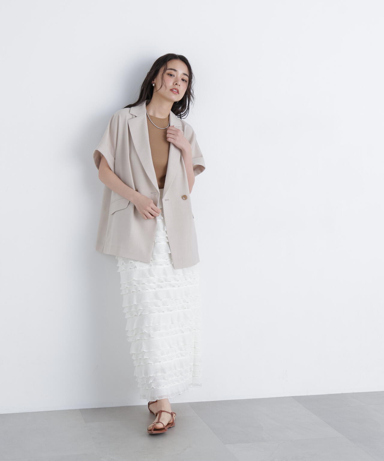 162cm 着用サイズ:FR