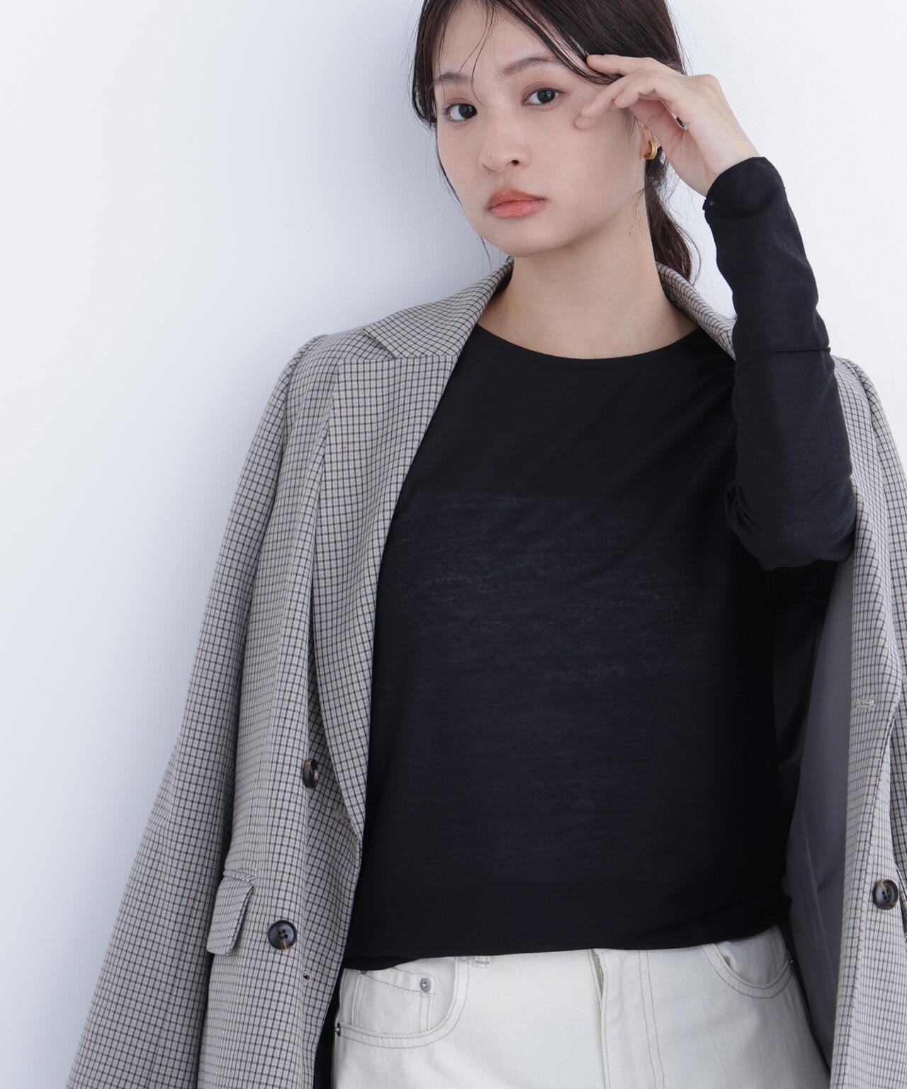 165cm 着用サイズ:FR