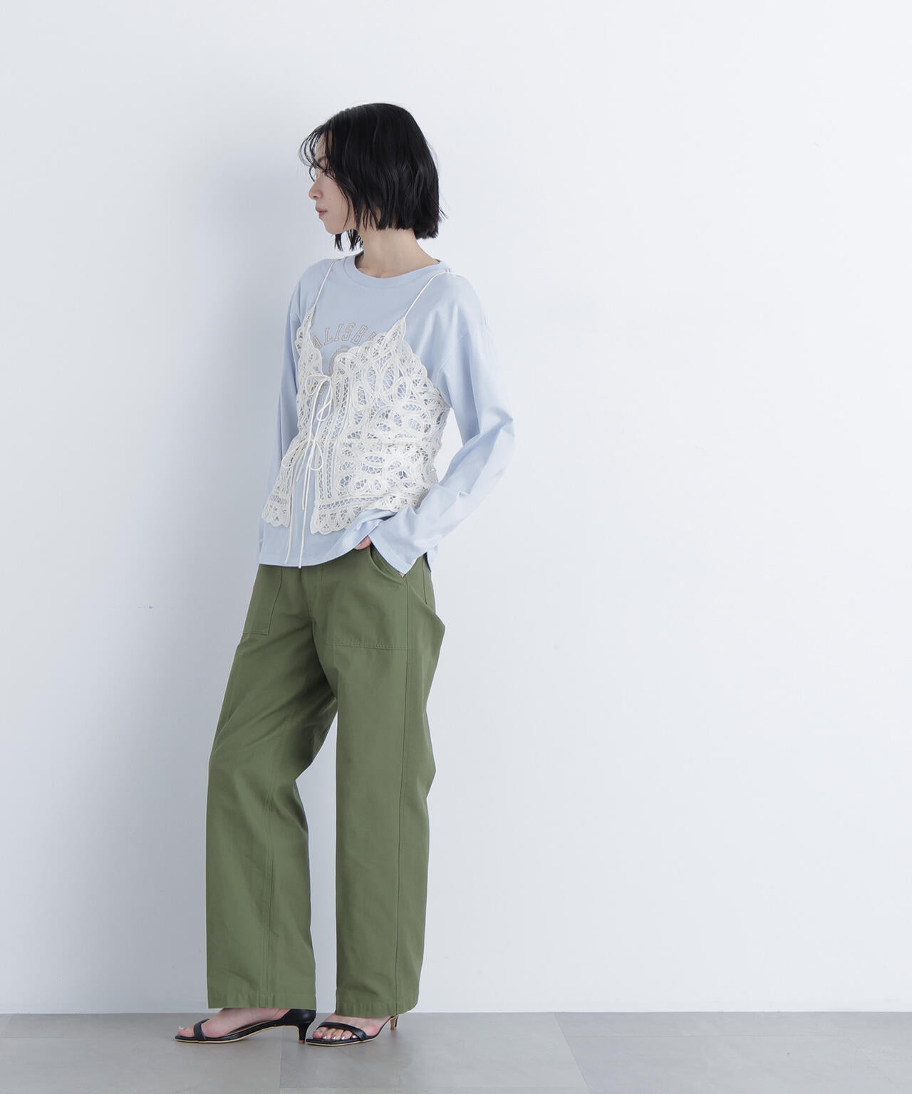 カレッジロゴロンT