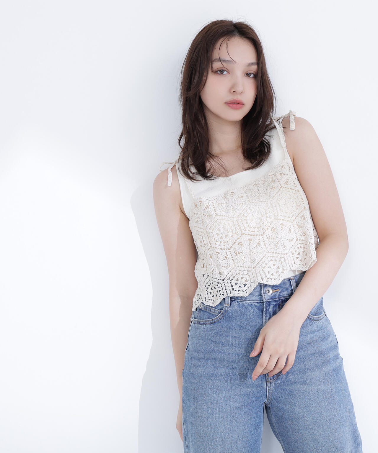 155cm 着用サイズ:FR