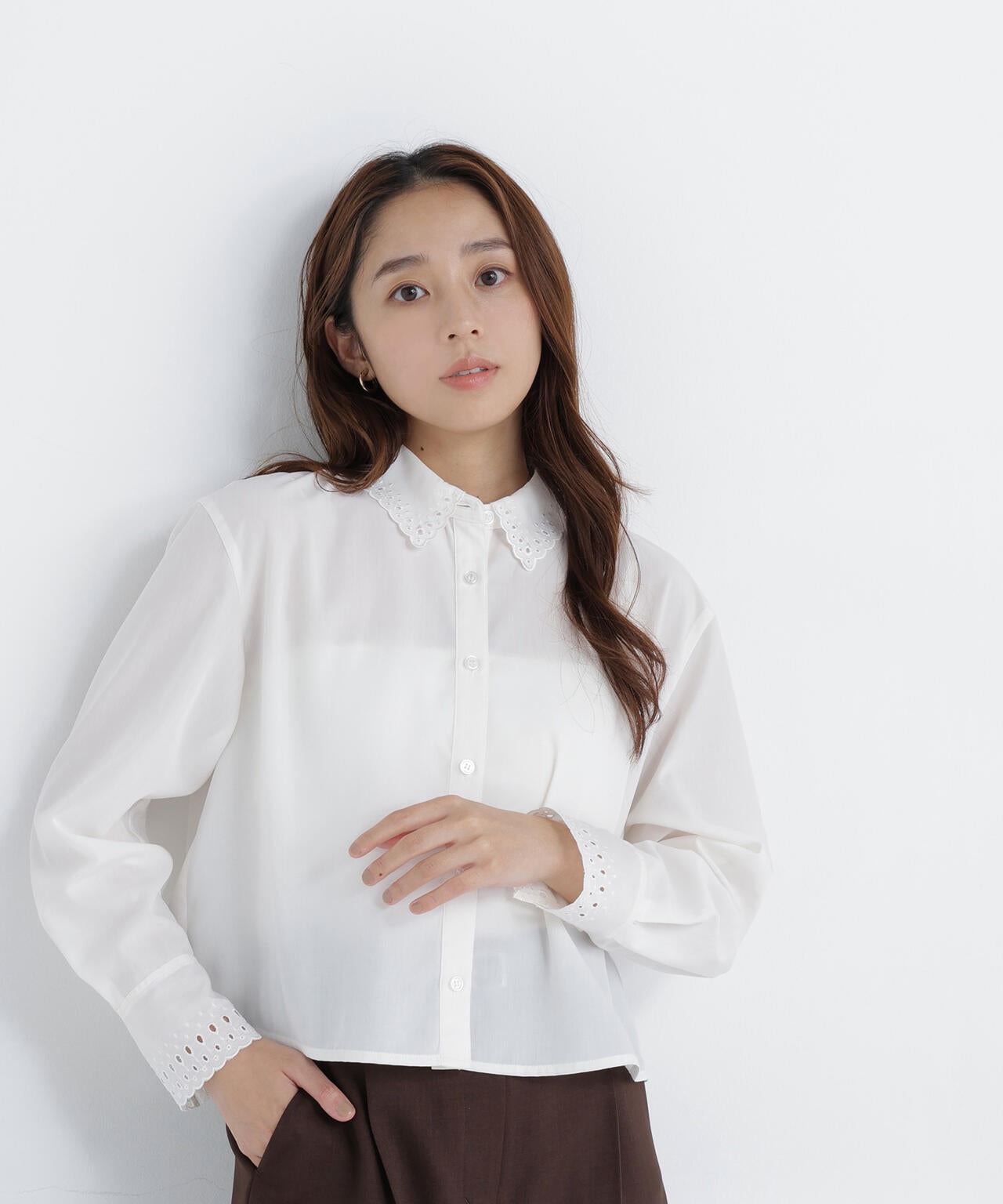 165.5cm 着用サイズ:FR