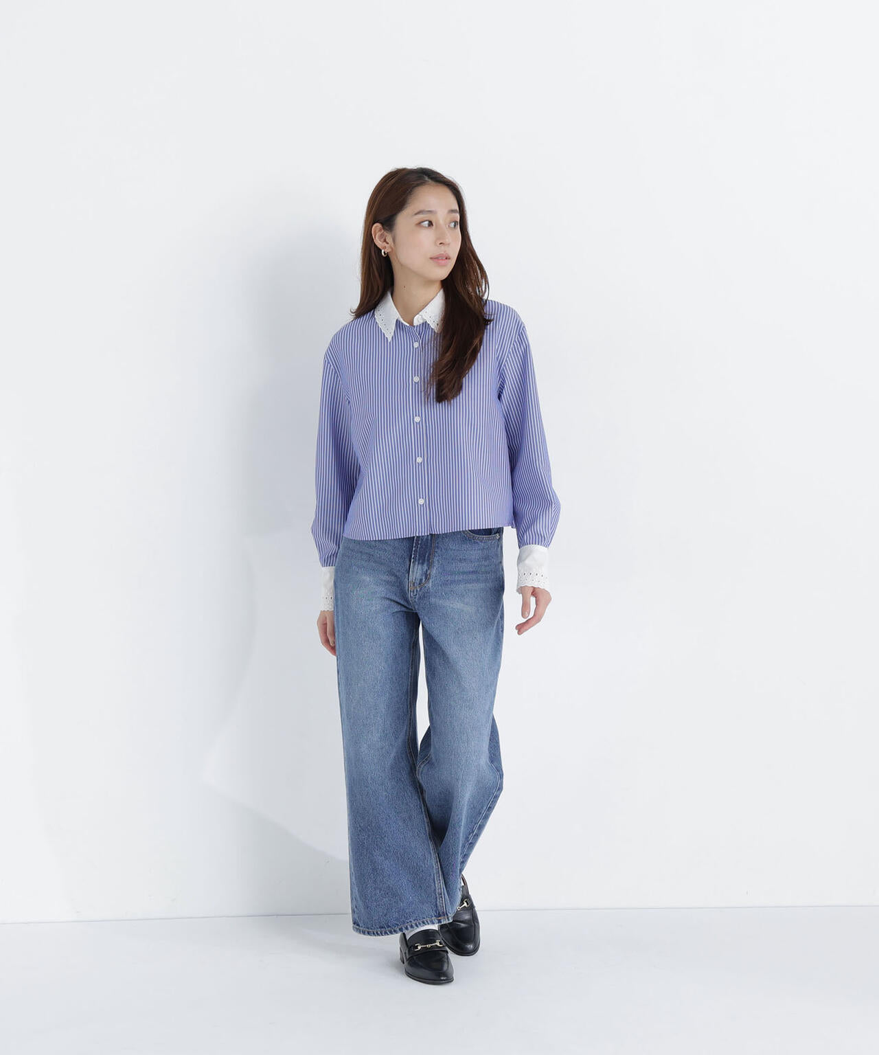 165.5cm 着用サイズ:FR