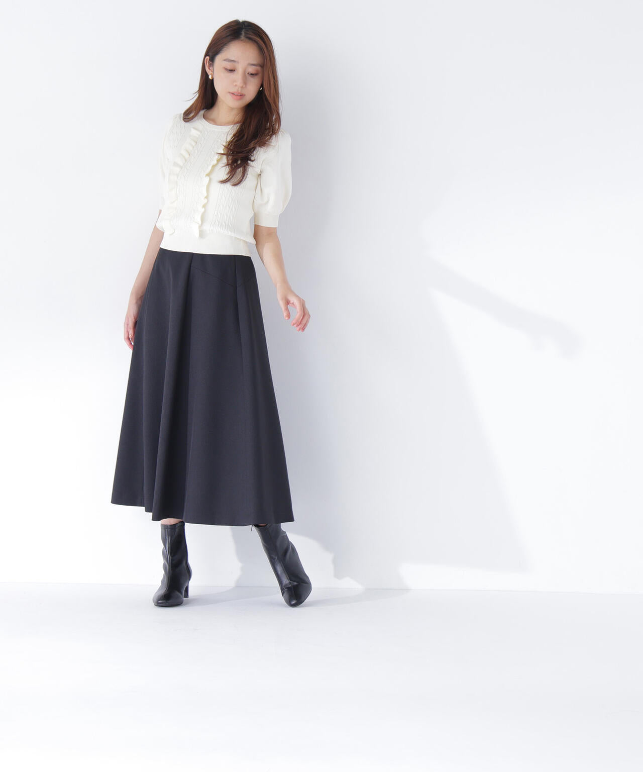 165.5cm 着用サイズ:M