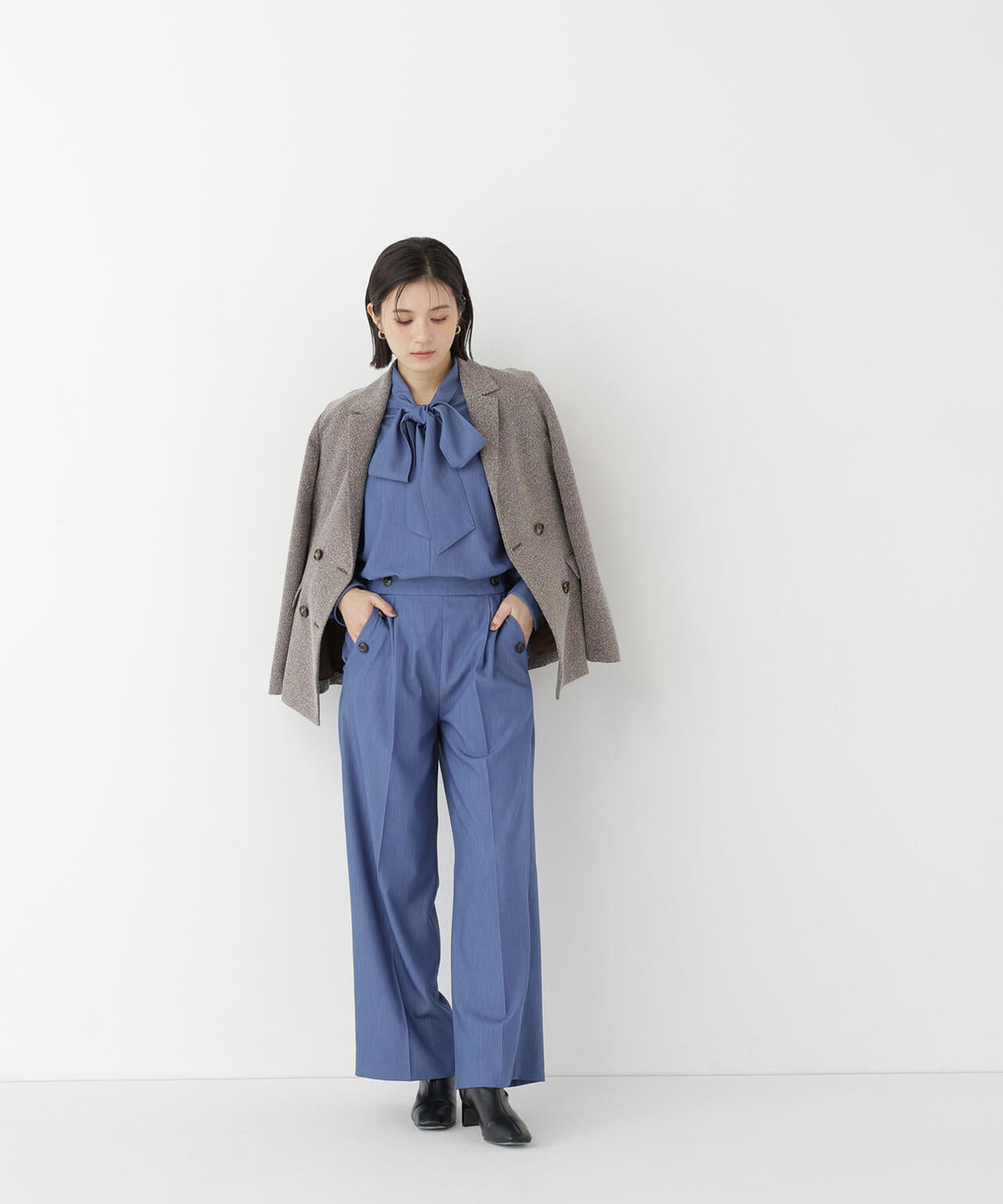 165.5cm 着用サイズ:M