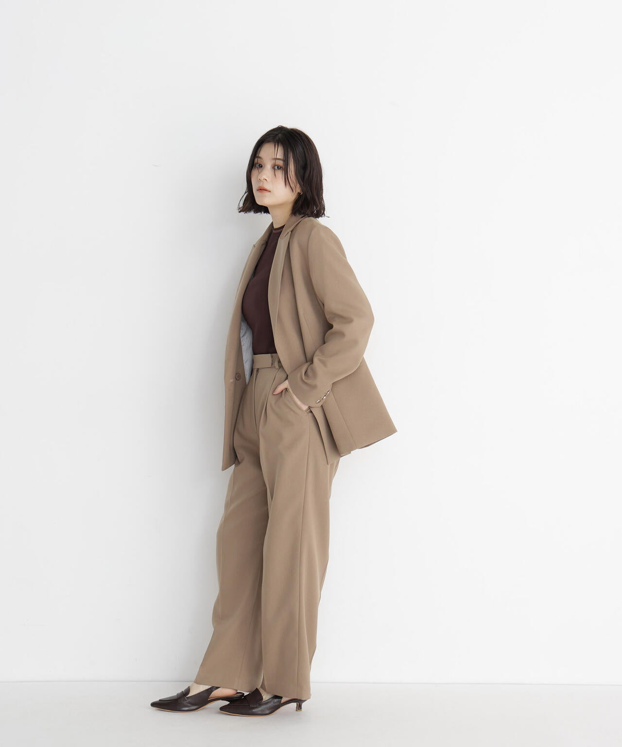 165.5cm 着用サイズ:M