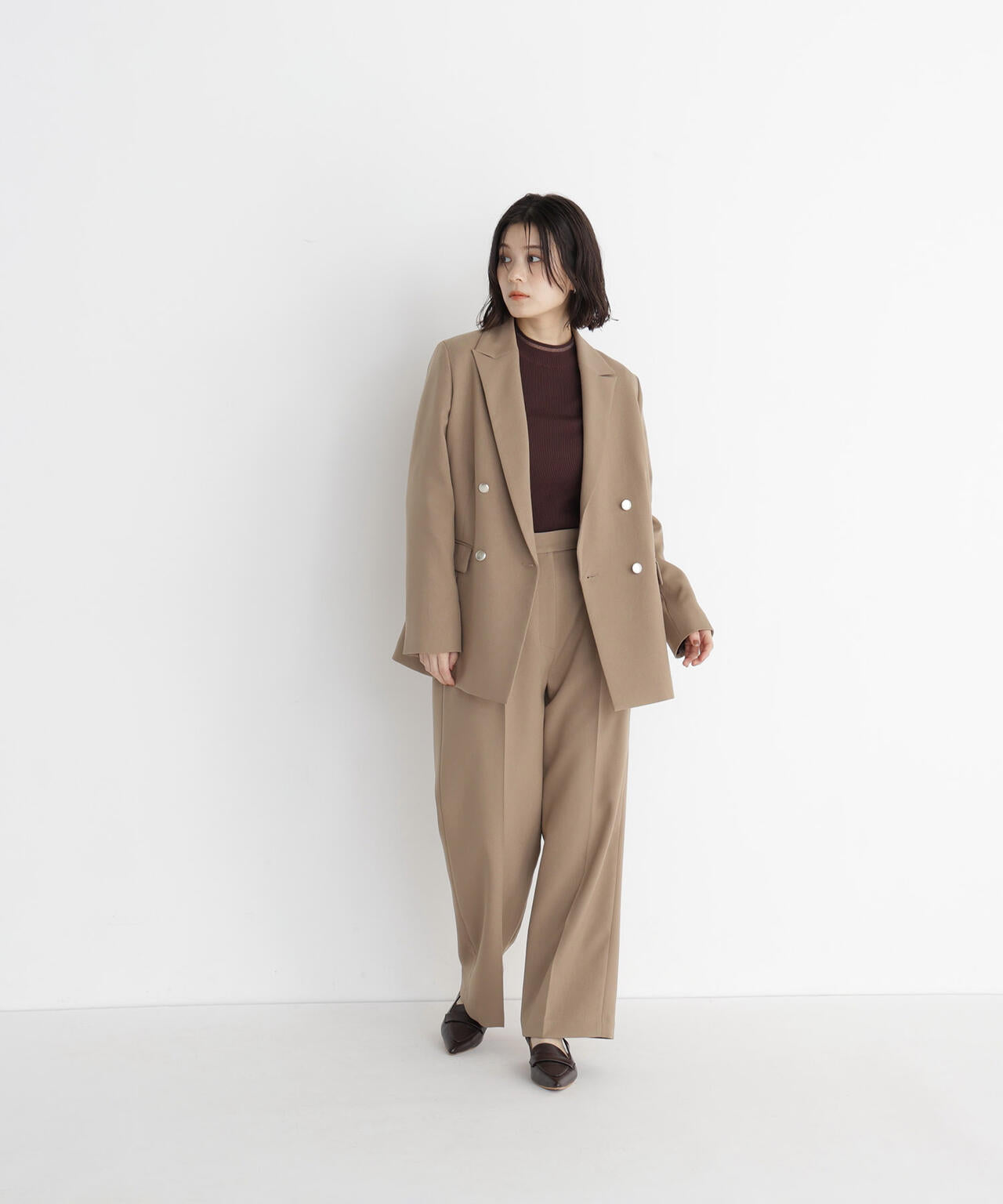 165.5cm 着用サイズ:M