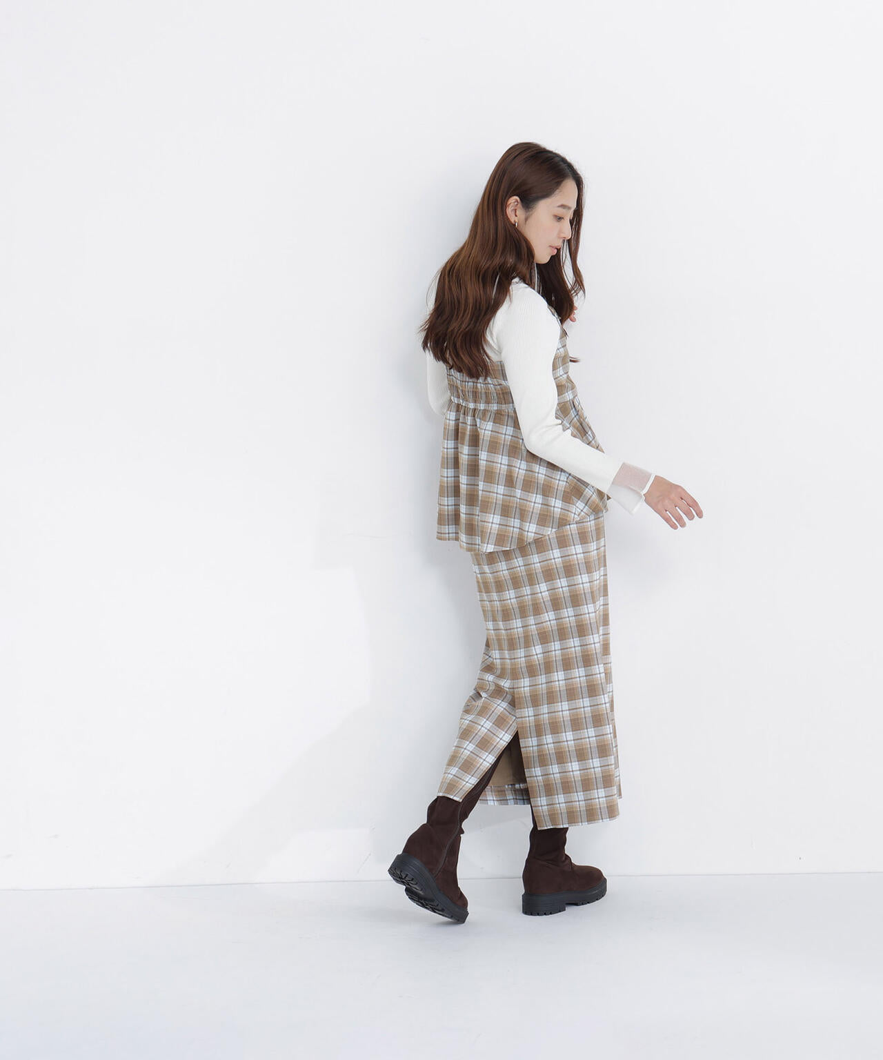 165.5cm 着用サイズ:FR