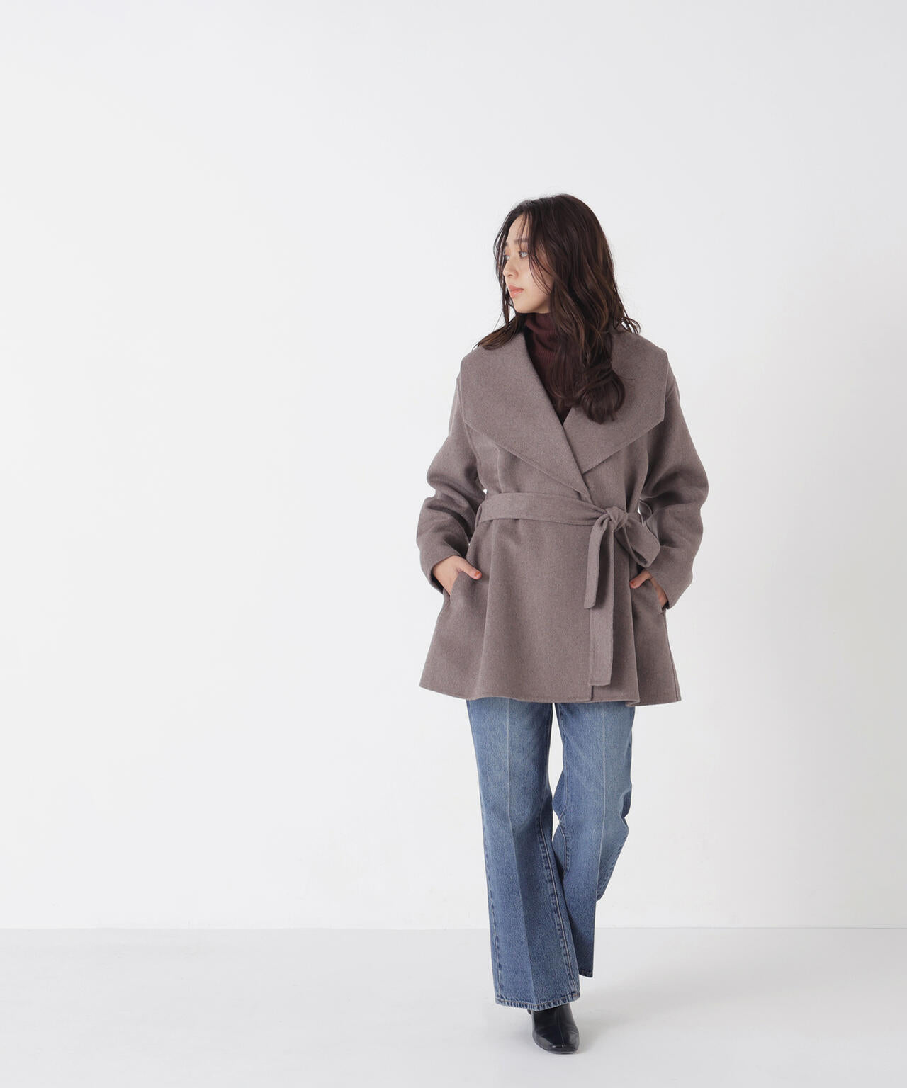 165.5cm 着用サイズ:M