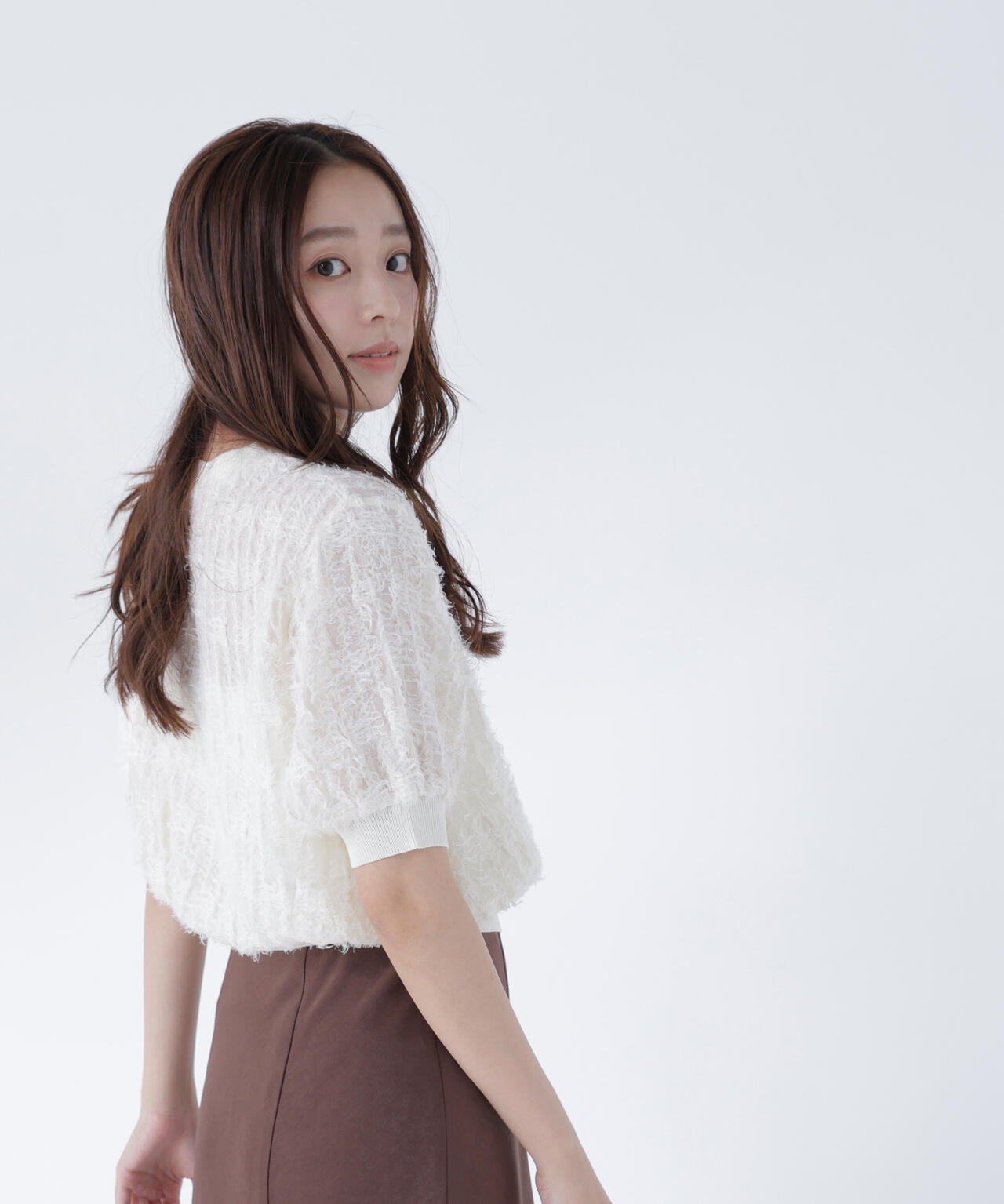 165.5cm 着用サイズ:FR