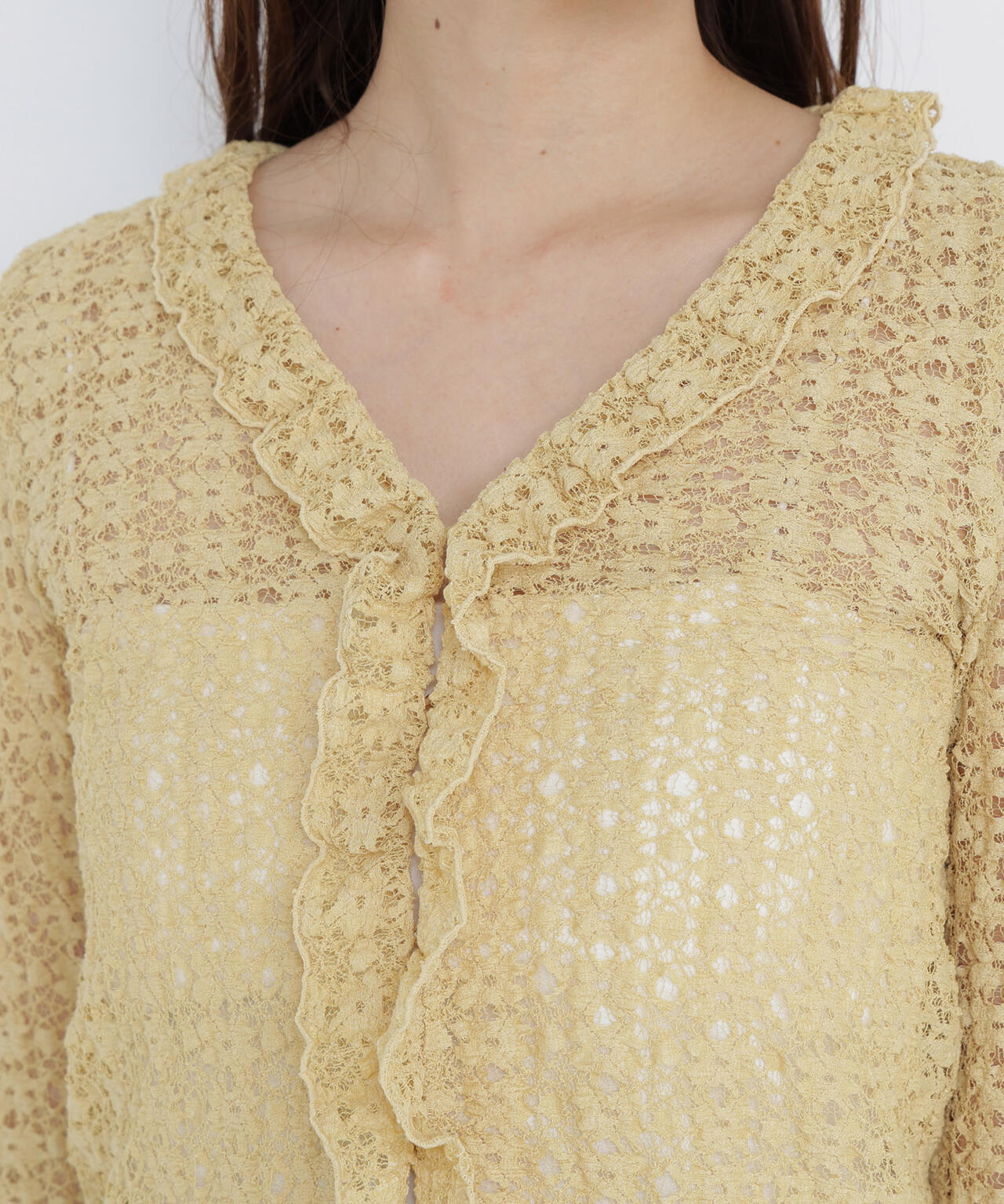 165.5cm 着用サイズ:FR