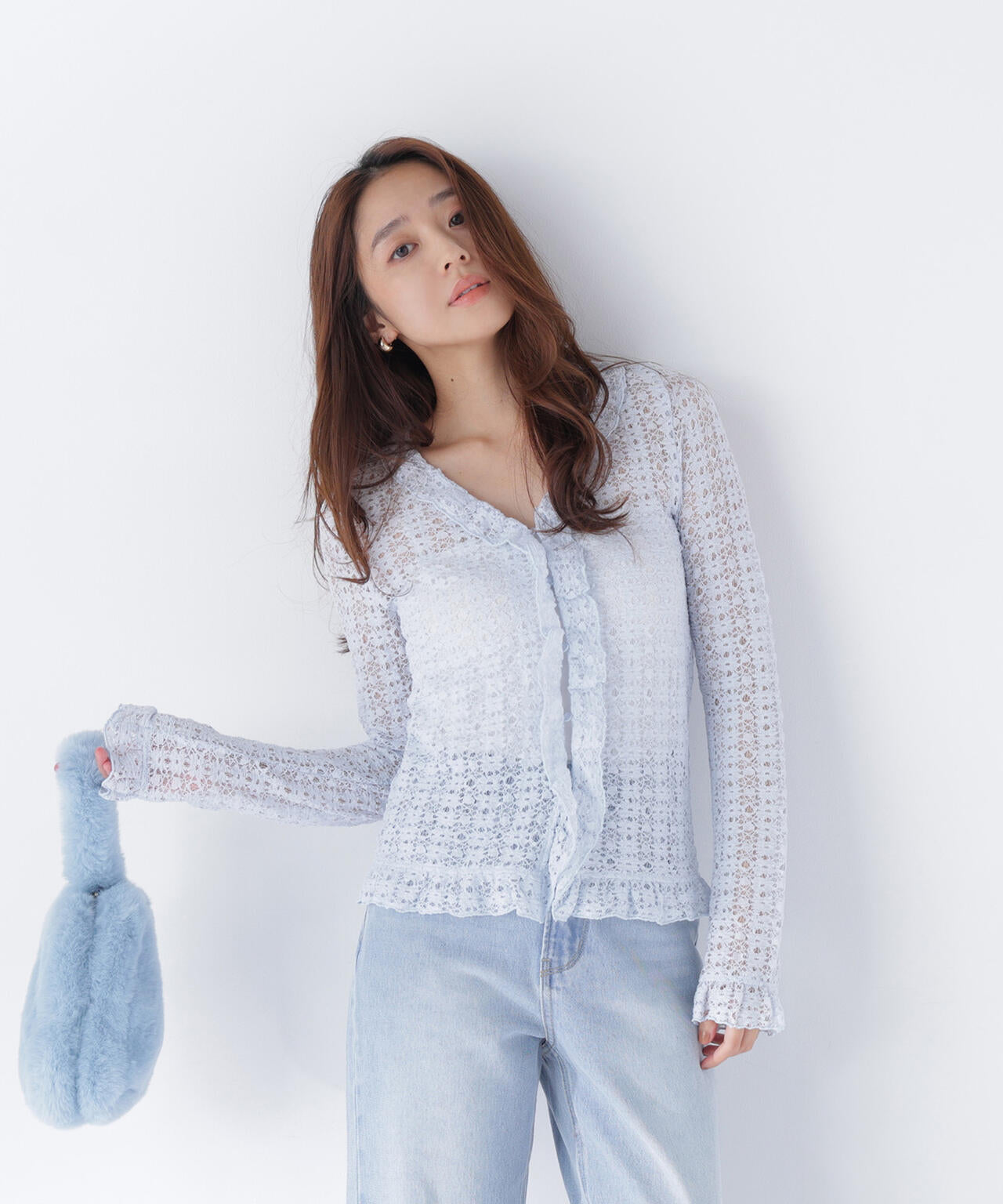 165.5cm 着用サイズ:FR