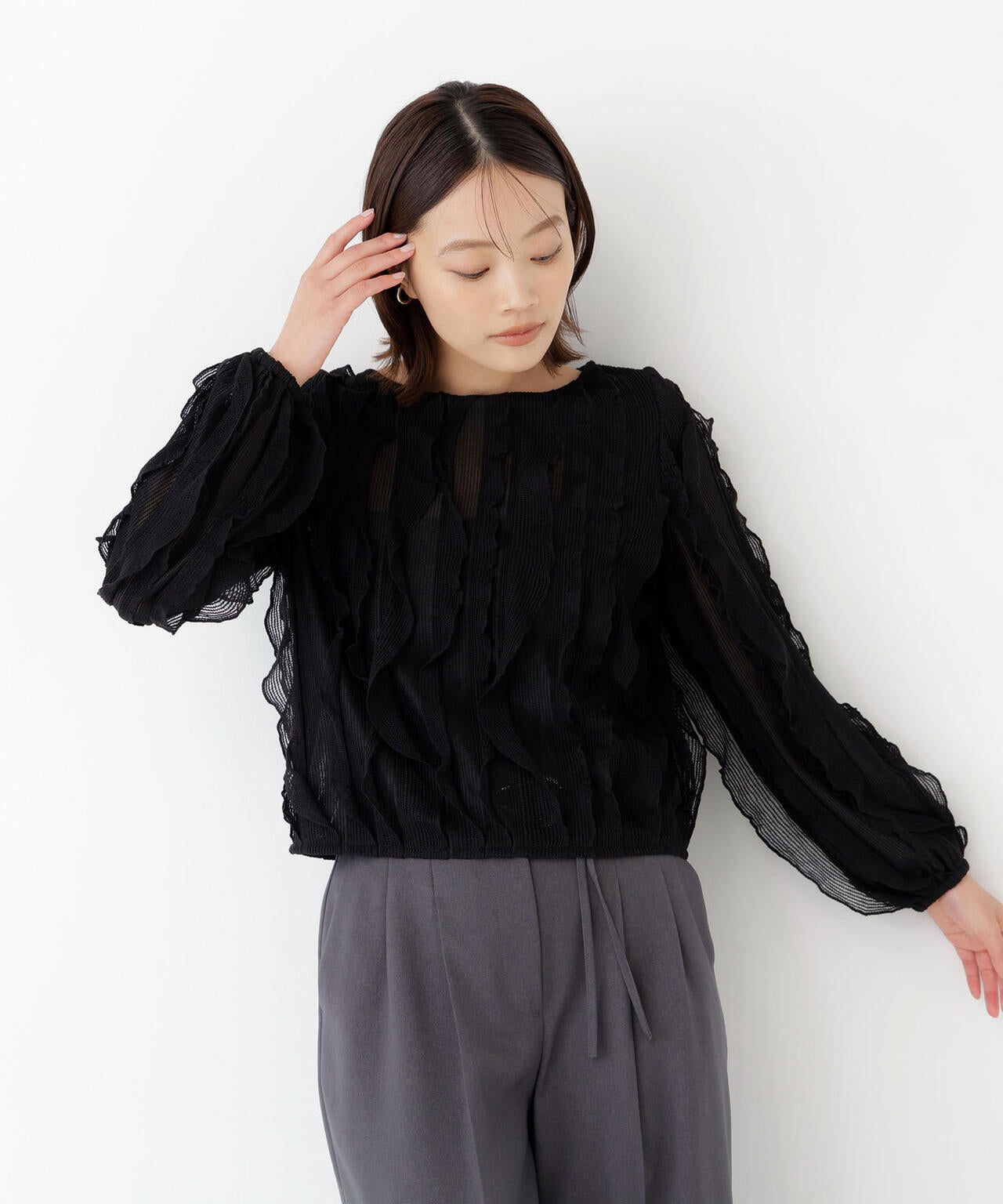 167cm 着用サイズ:FR