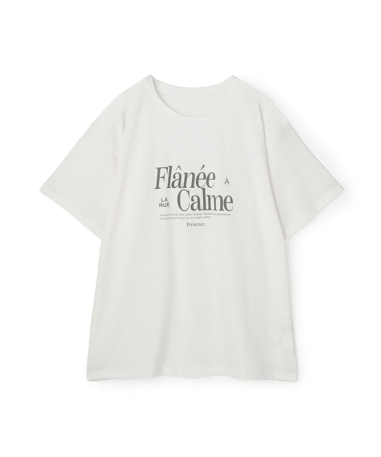 スカーフ付ビッグTシャツ