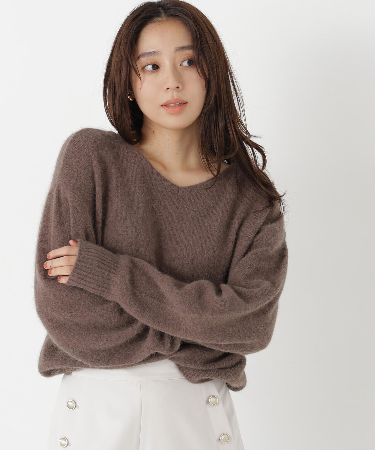 165.5cm 着用サイズ:FR