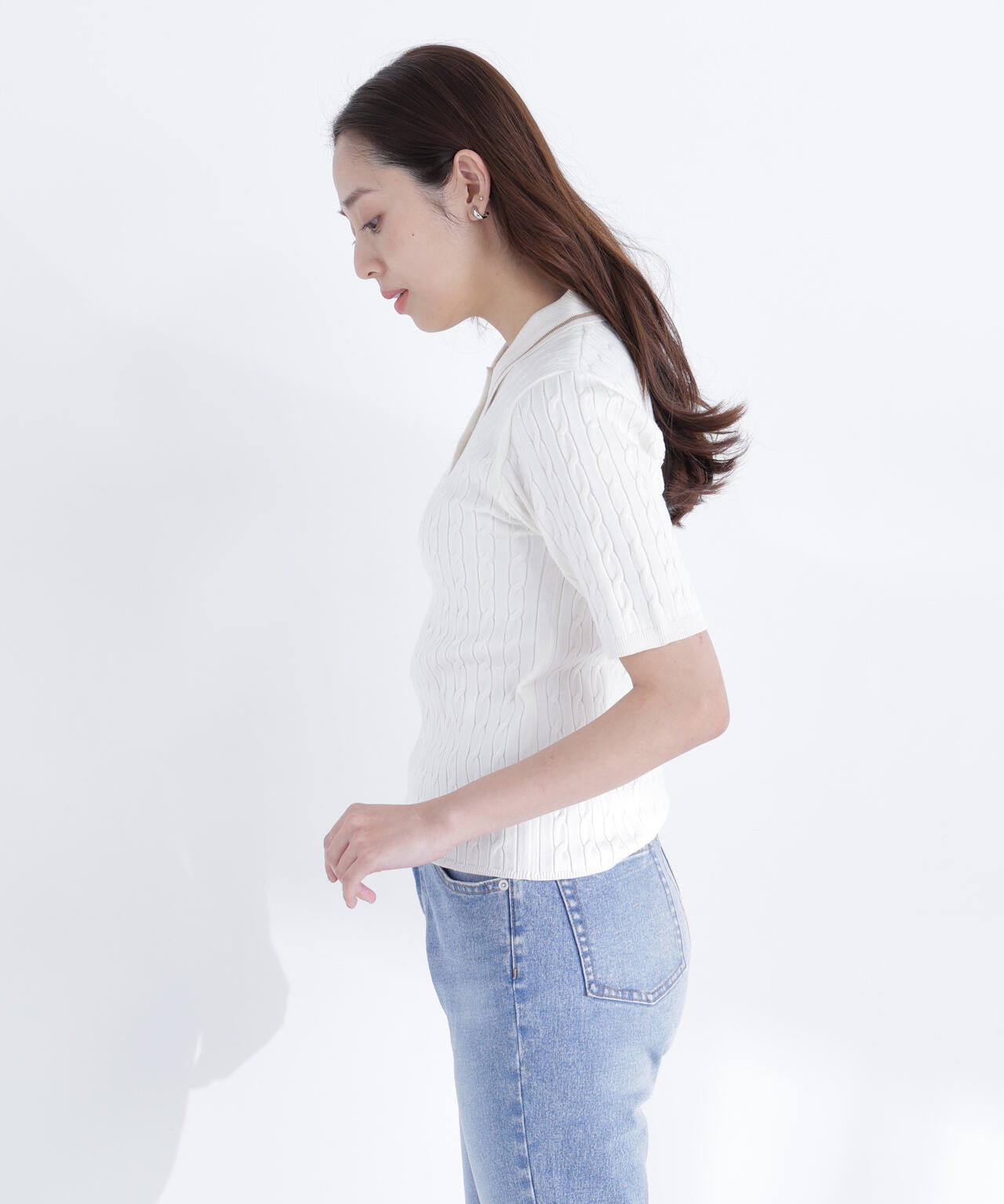 165.5cm 着用サイズ:FR