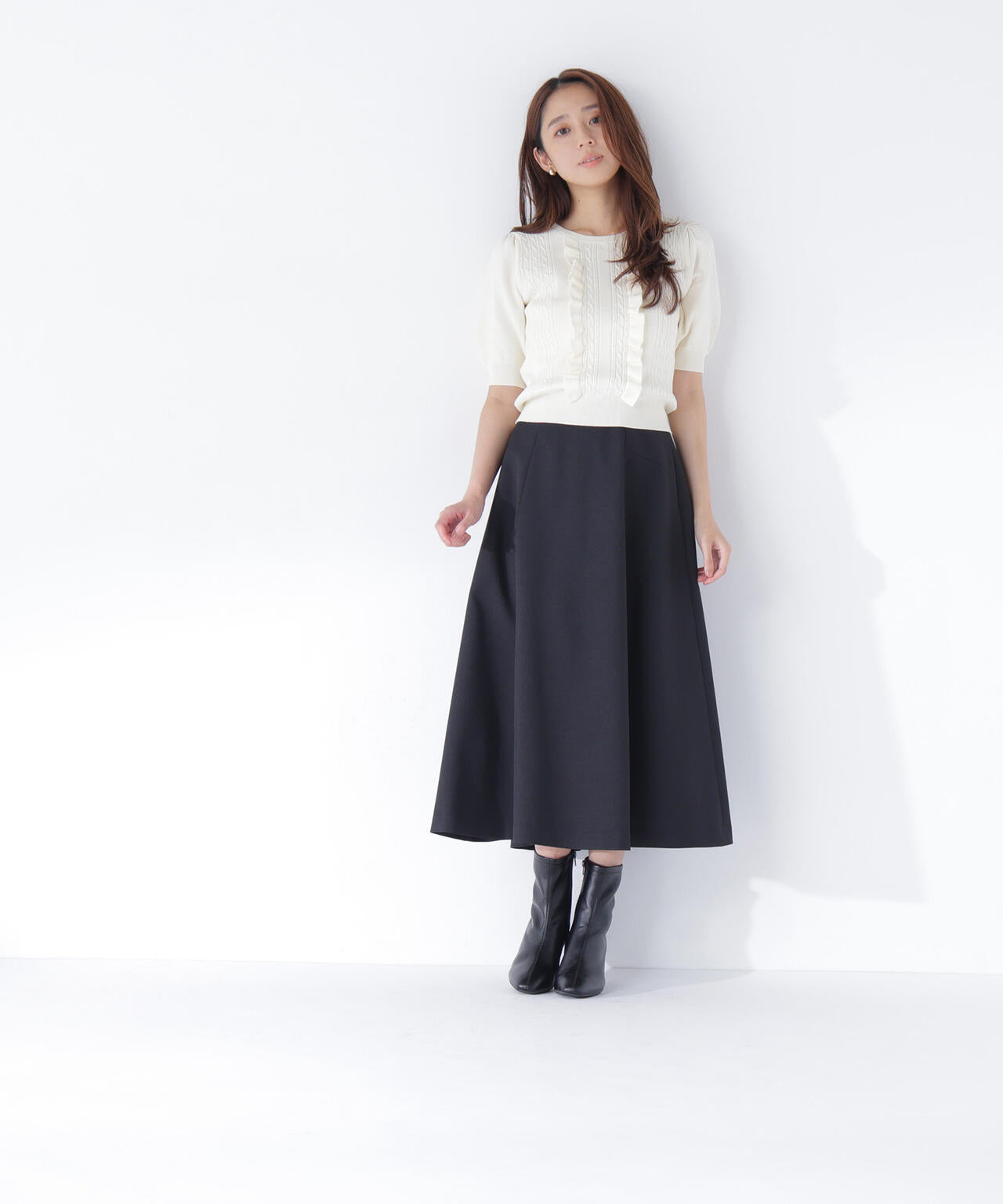 165.5cm 着用サイズ:FR