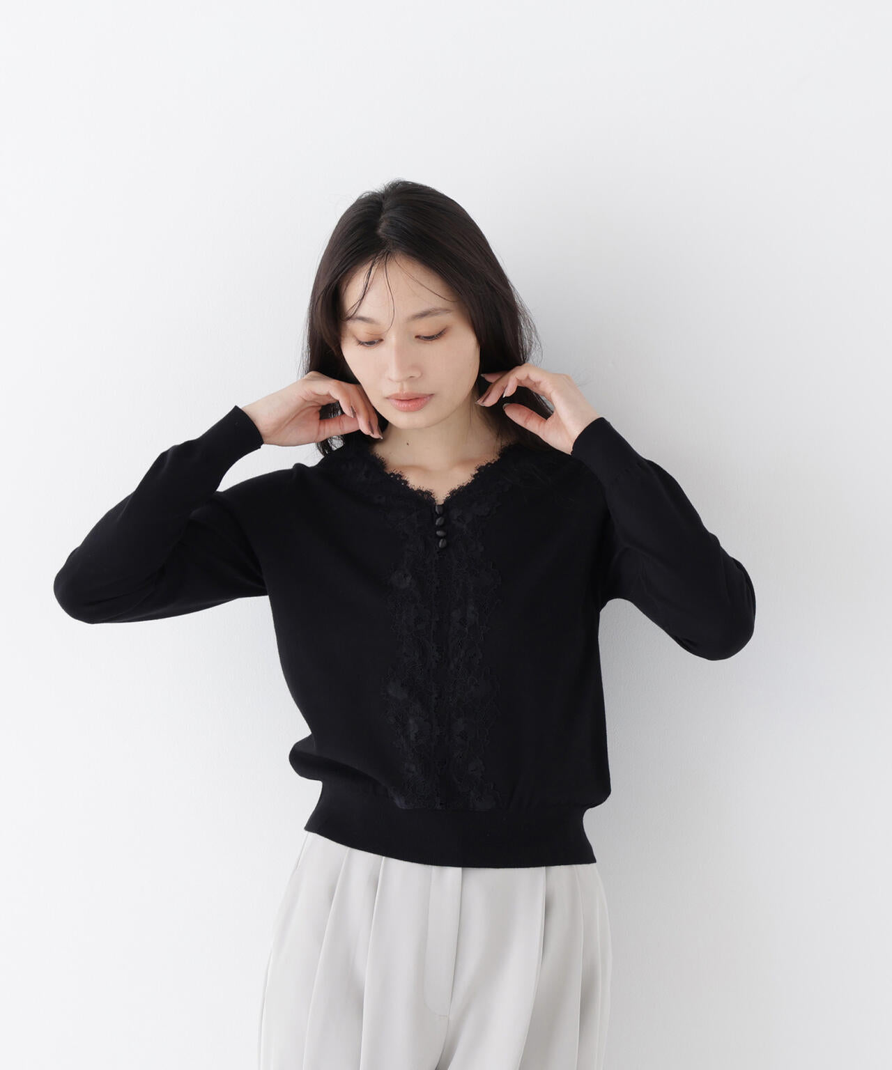 165cm 着用サイズ:FR
