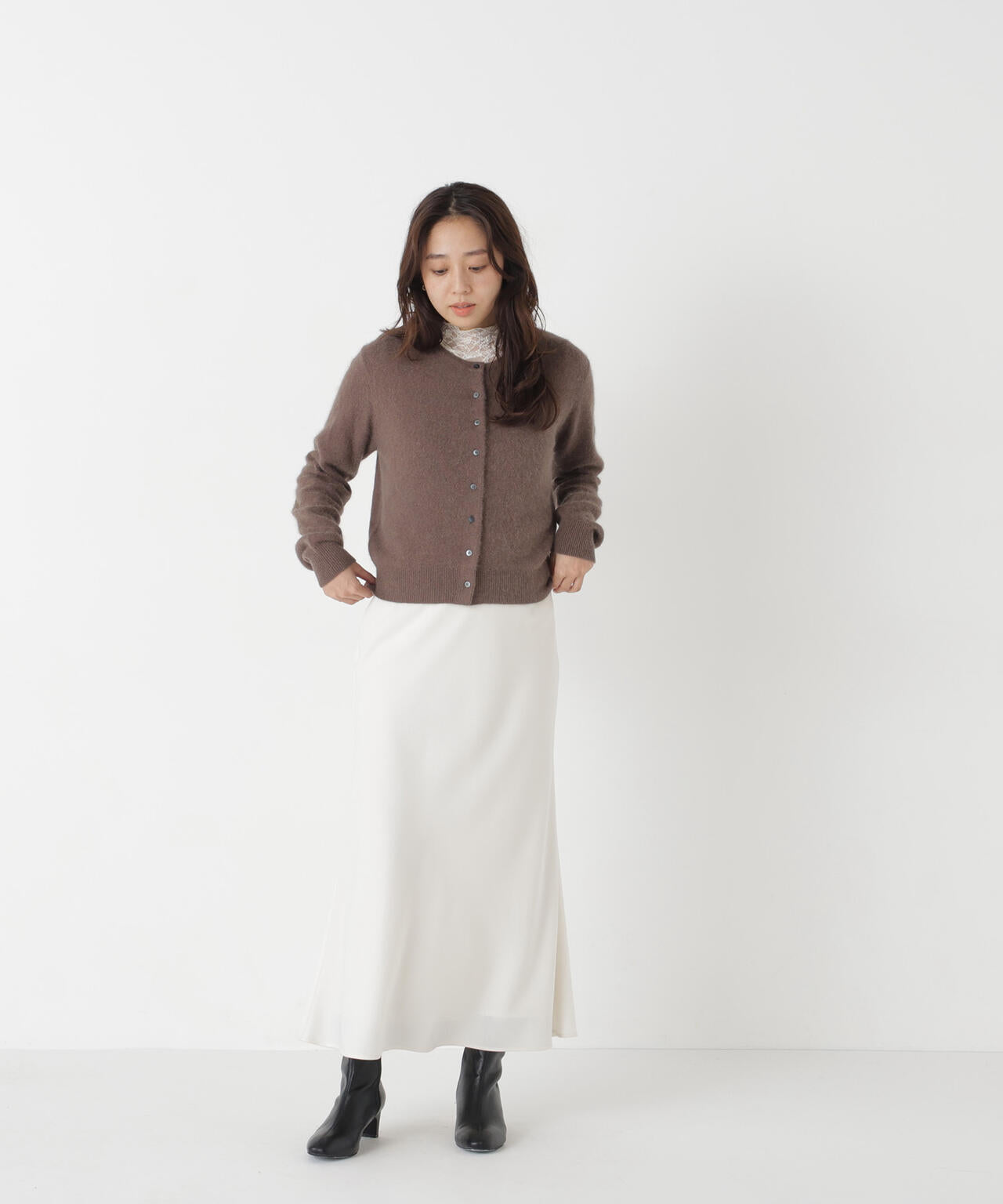 165.5cm 着用サイズ:FR