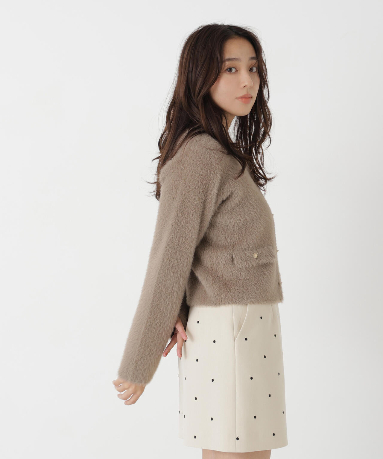 165.5cm 着用サイズ:FR
