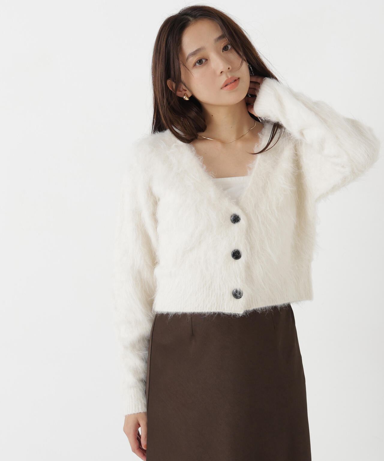 165.5cm 着用サイズ:FR