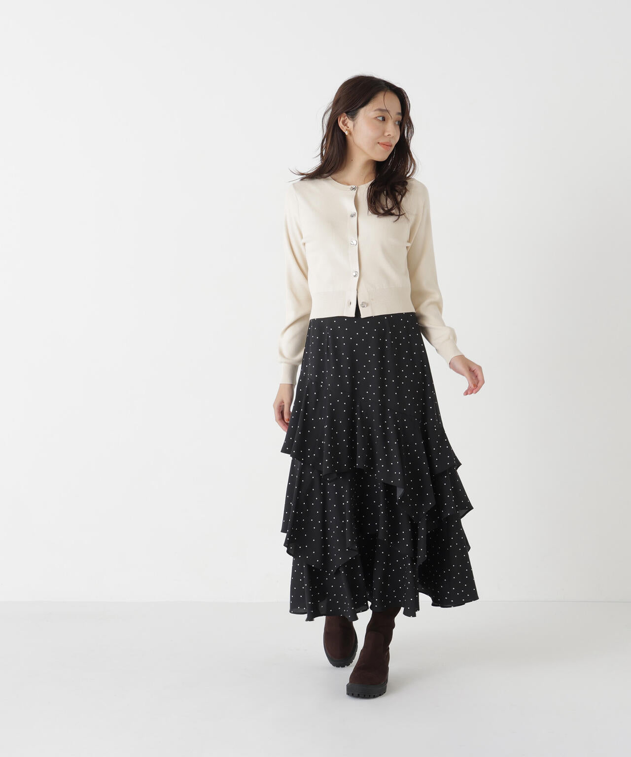 165.5cm 着用サイズ:FR
