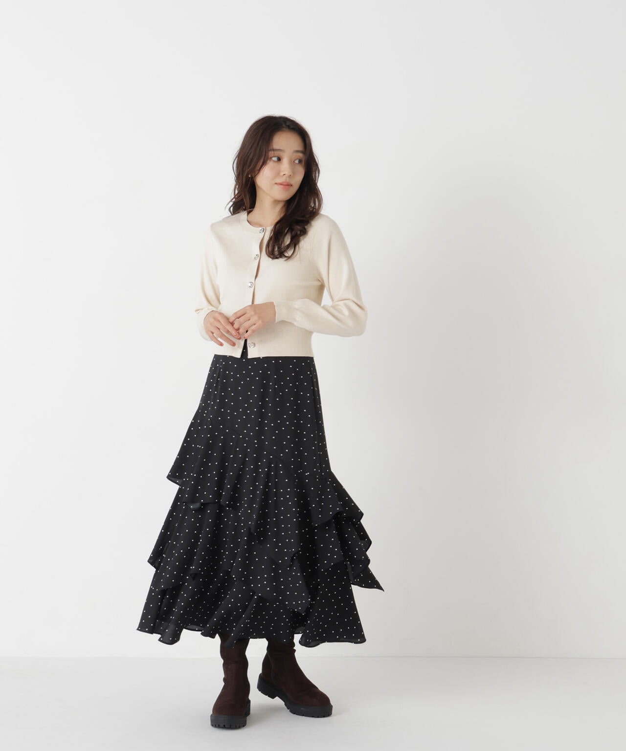 165.5cm 着用サイズ:FR