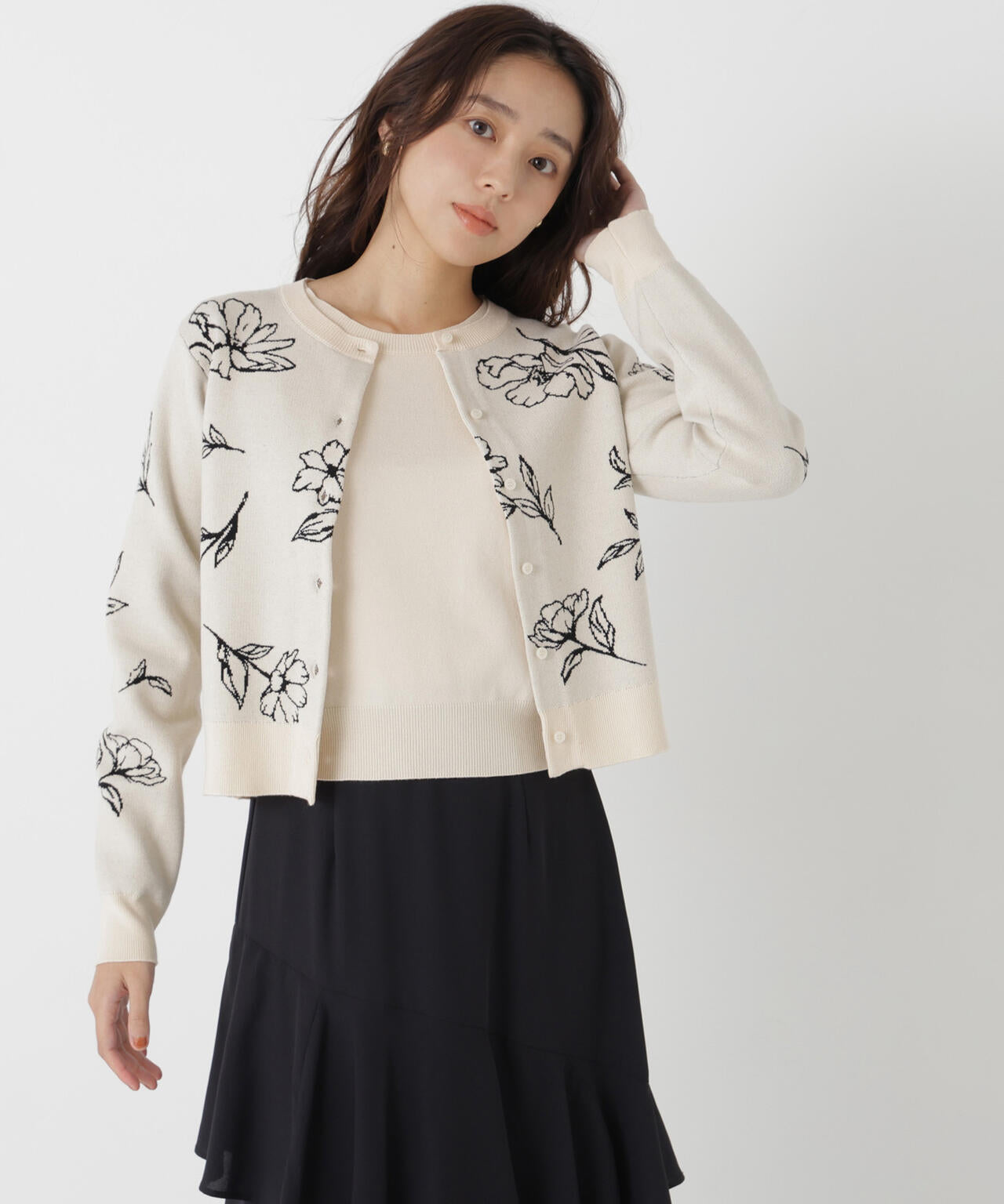 165.5cm 着用サイズ:FR