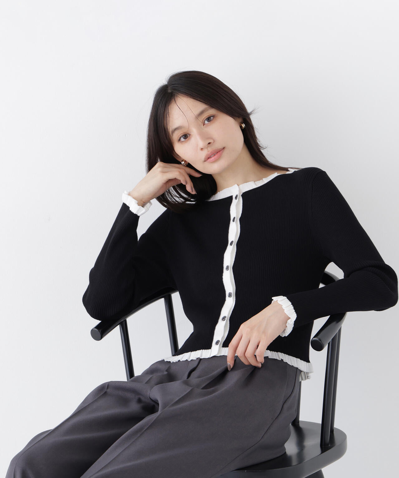 165cm 着用サイズ:FR