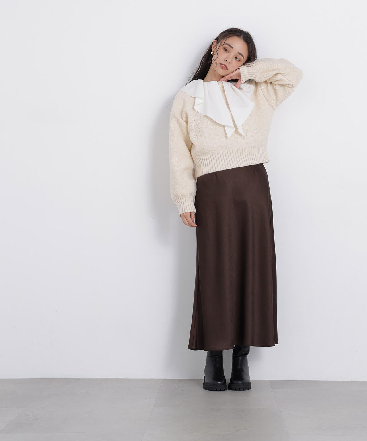 162cm 着用サイズ:FR