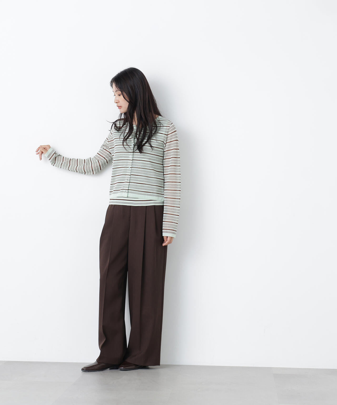 165cm 着用サイズ:FR