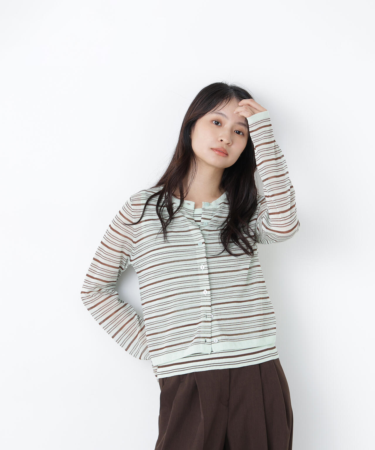 165cm 着用サイズ:FR