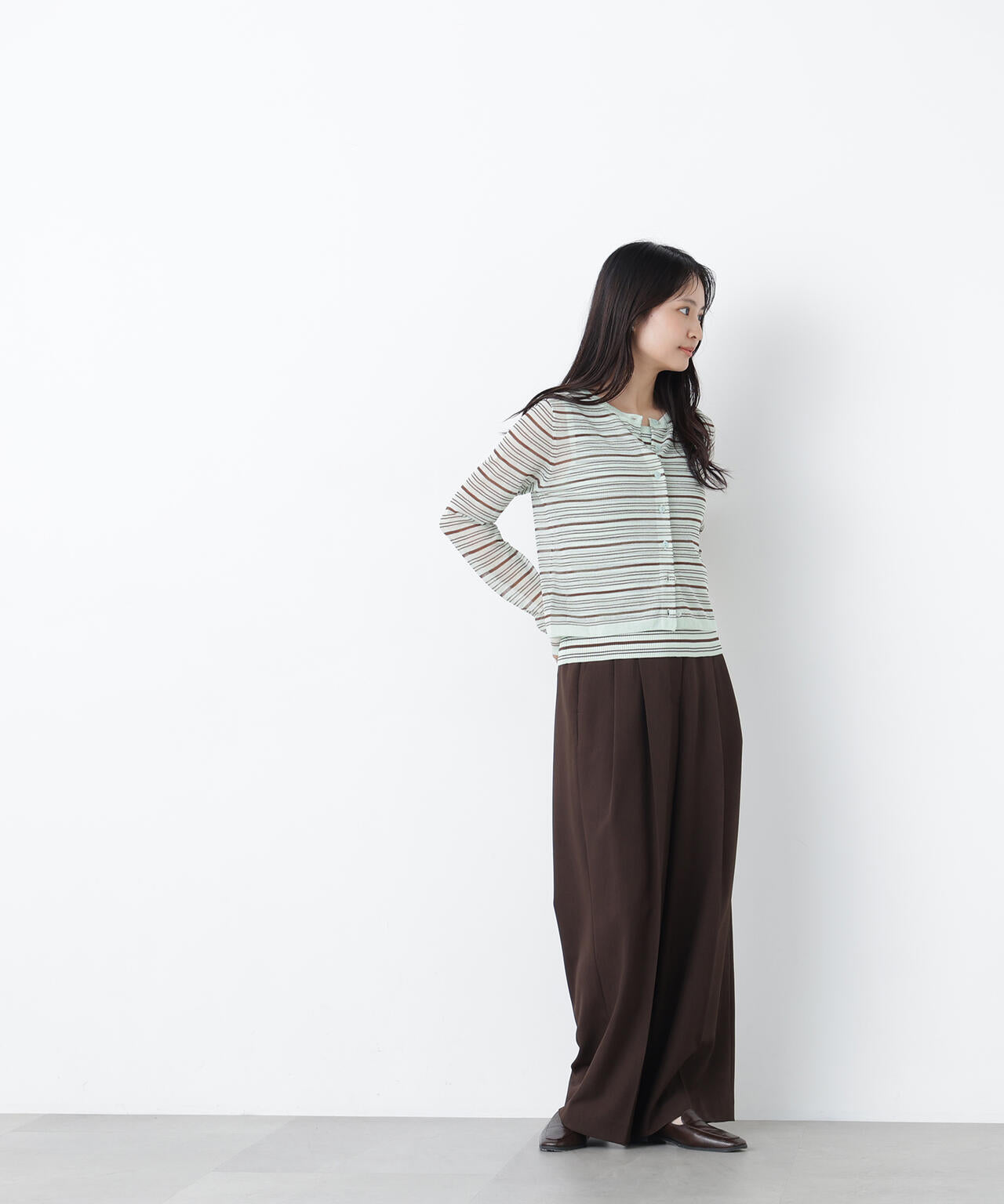 165cm 着用サイズ:FR