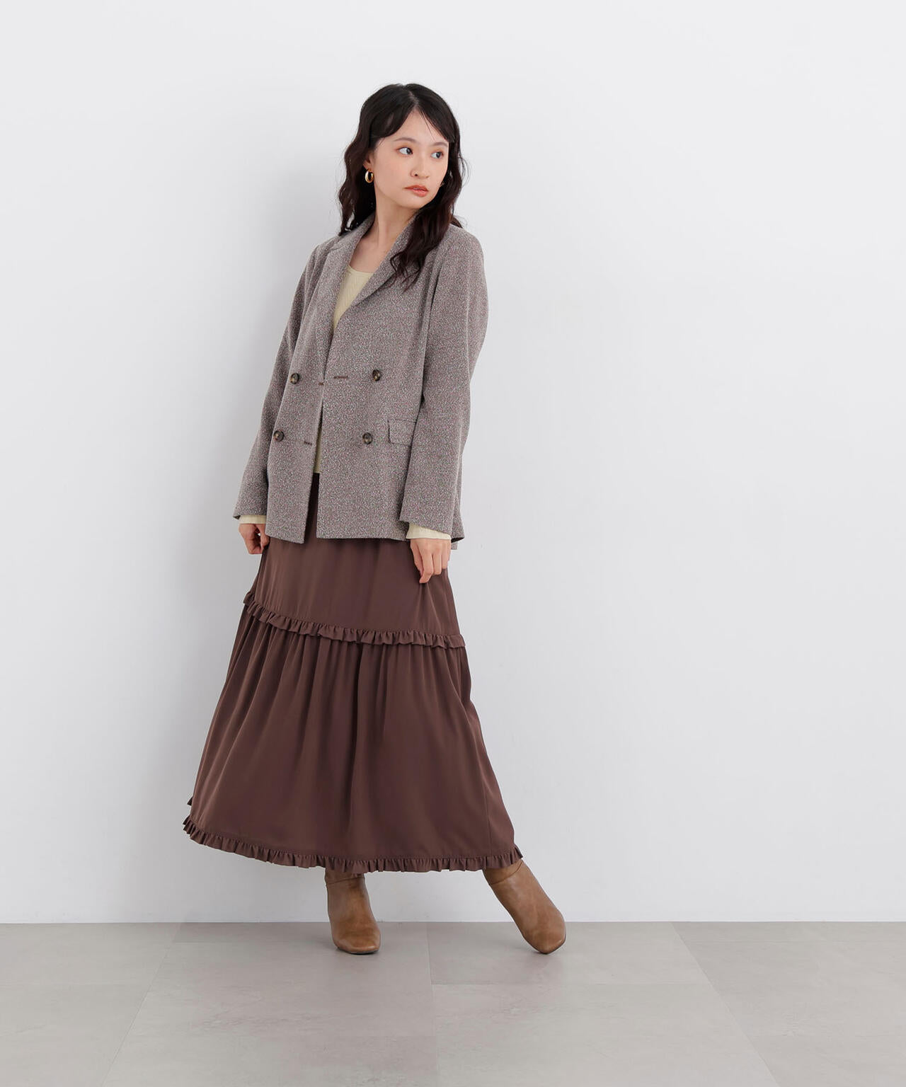 165cm 着用サイズ:FR