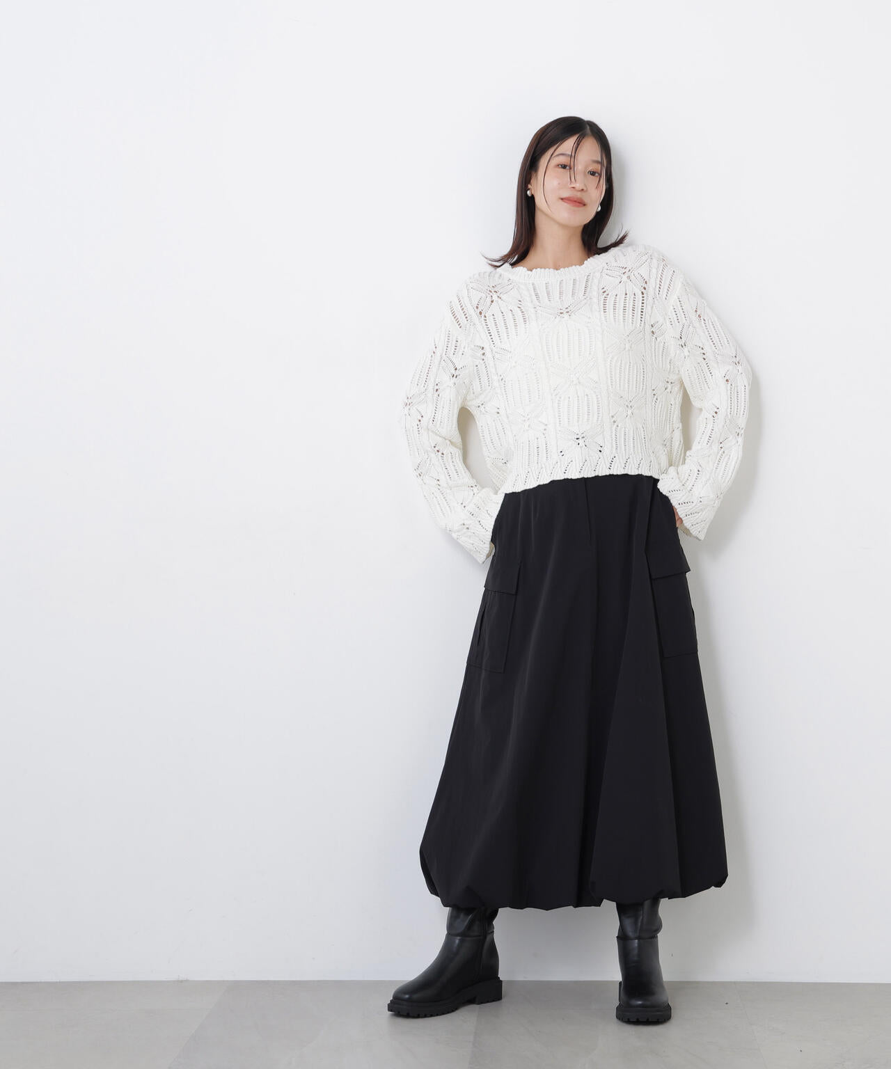 身長168cm B82 W59 H88 着用サイズ:FR