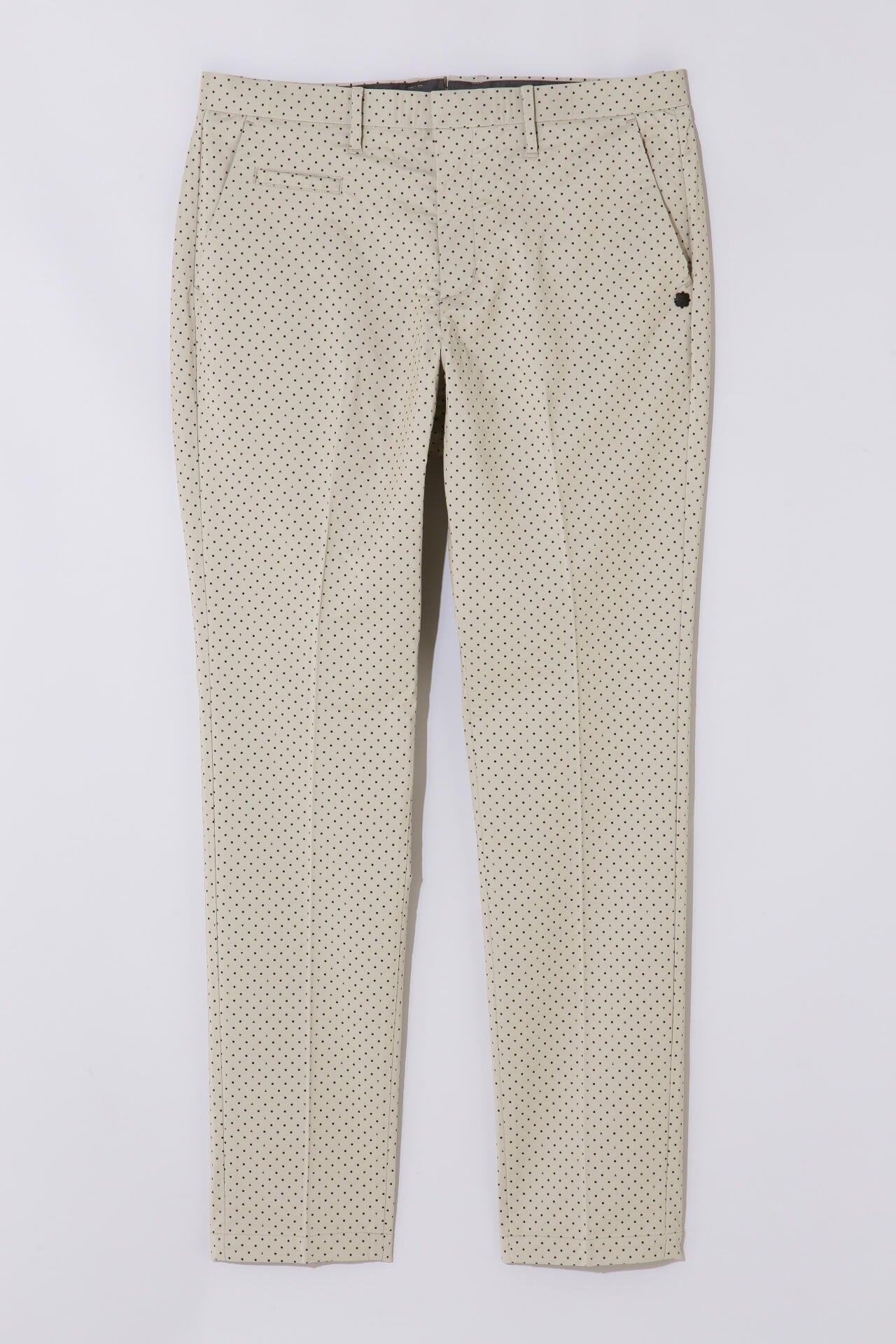 ピンドットロゴジャガードパンツ (MENS)