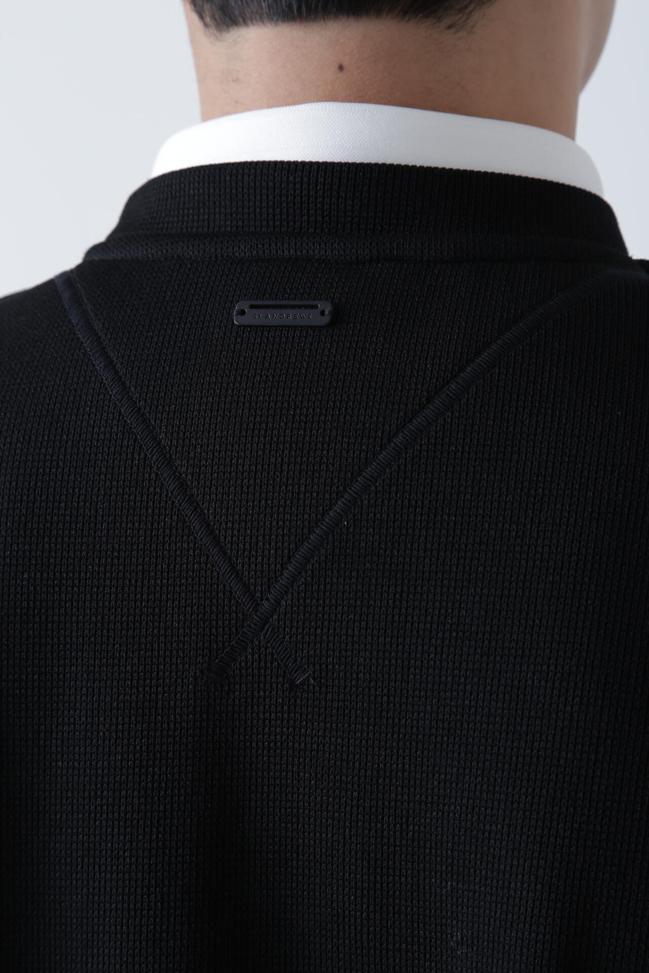 クオーターゲージエアシャットクルーネックプルオーバー (MENS)