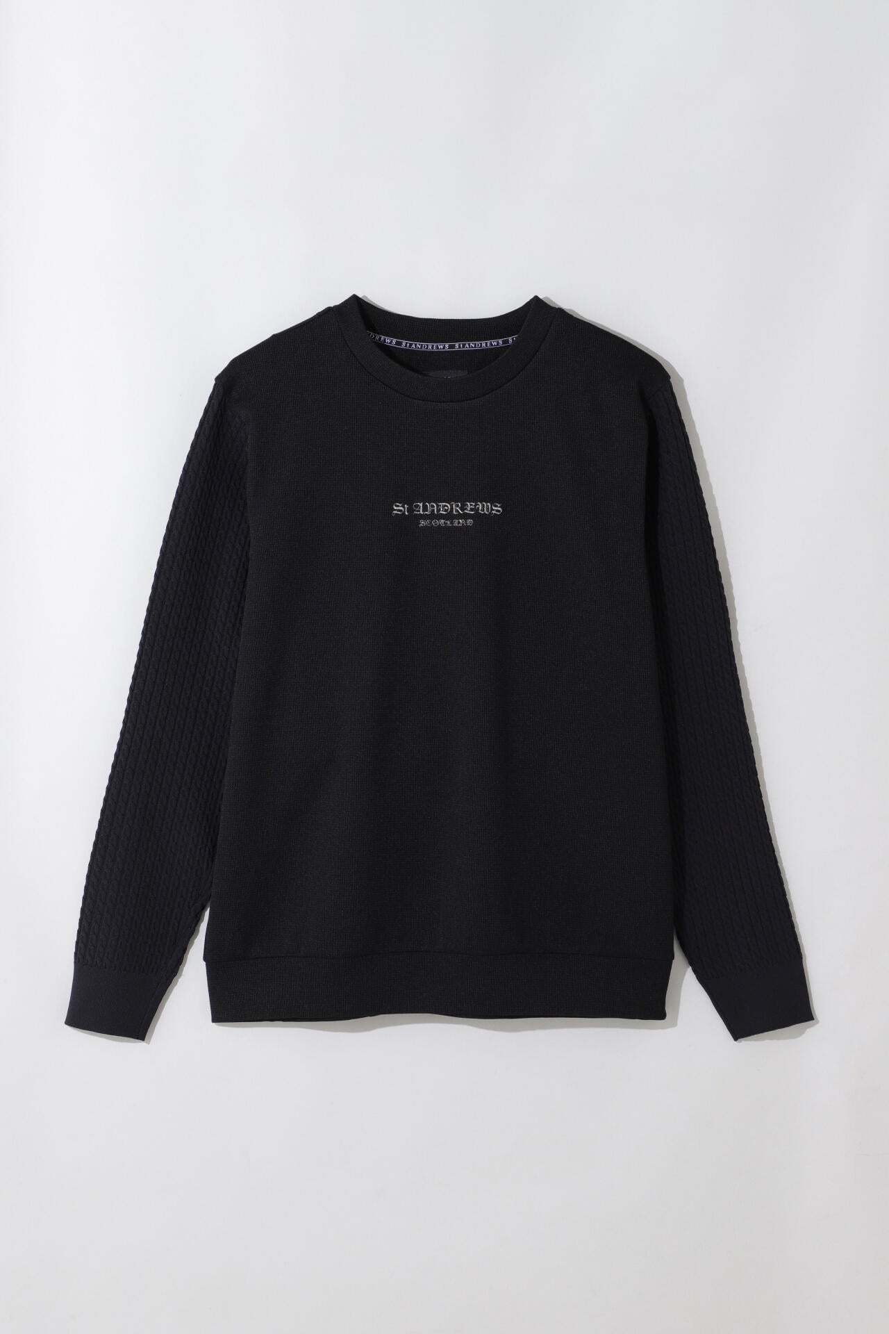 クオーターゲージエアシャットクルーネックプルオーバー (MENS)