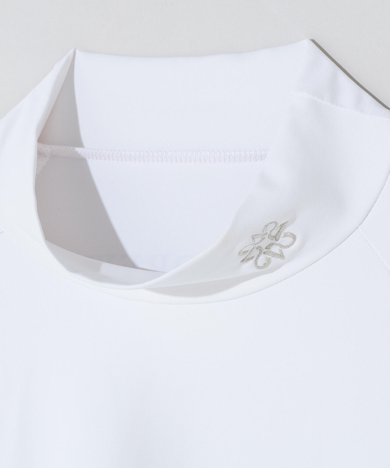 ポリエステルベア天竺ハイネックカットソー (MENS)