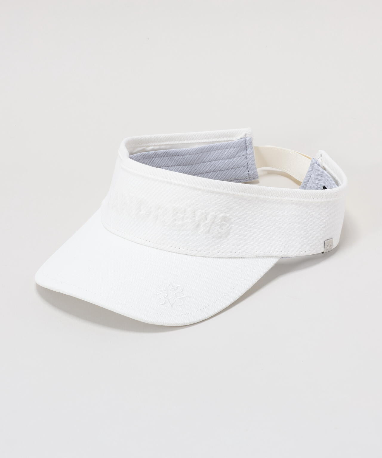 ロゴエンボスバイザー (UNISEX)