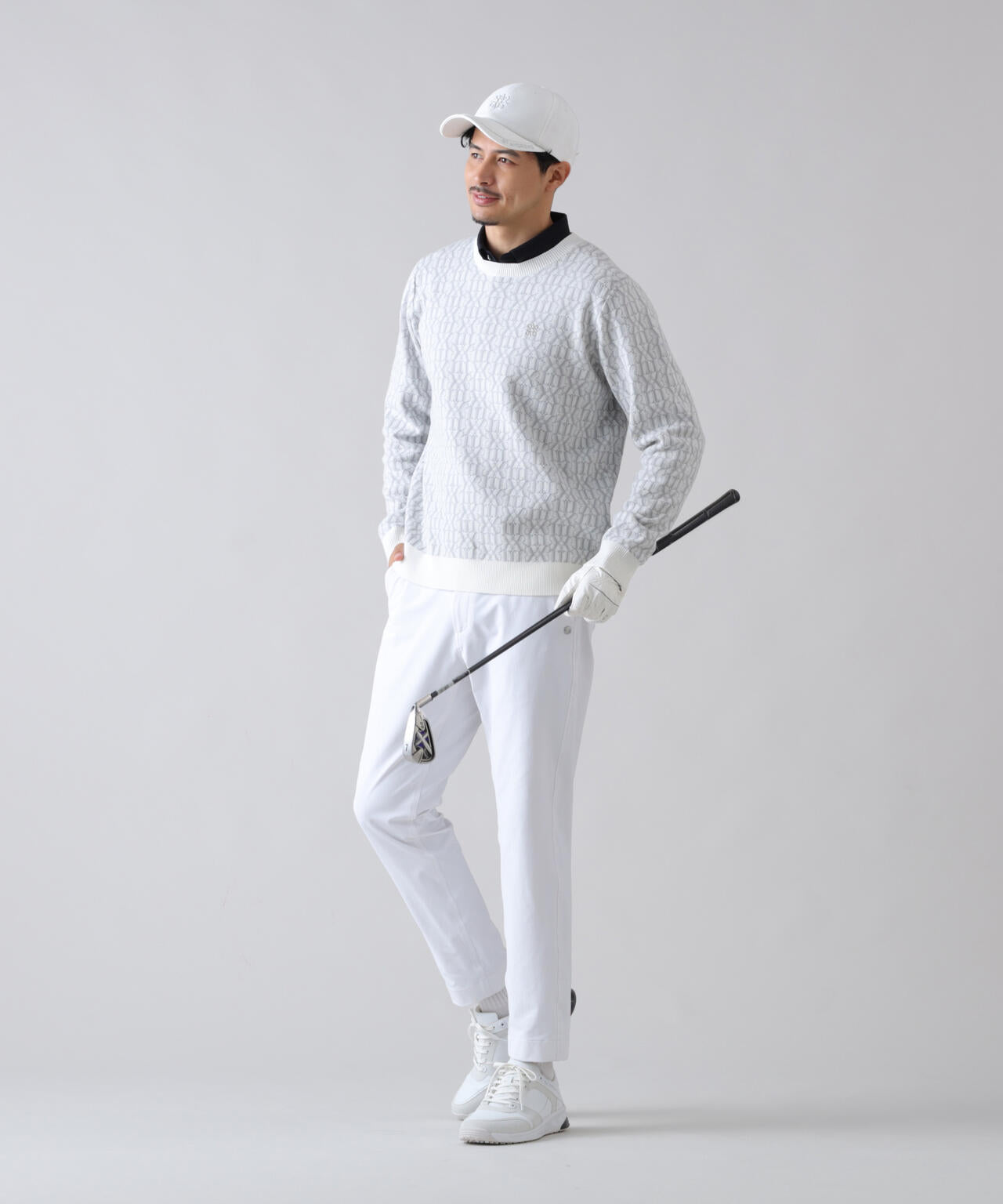 185cm C: 97 W:79 H:95 着用サイズ:L